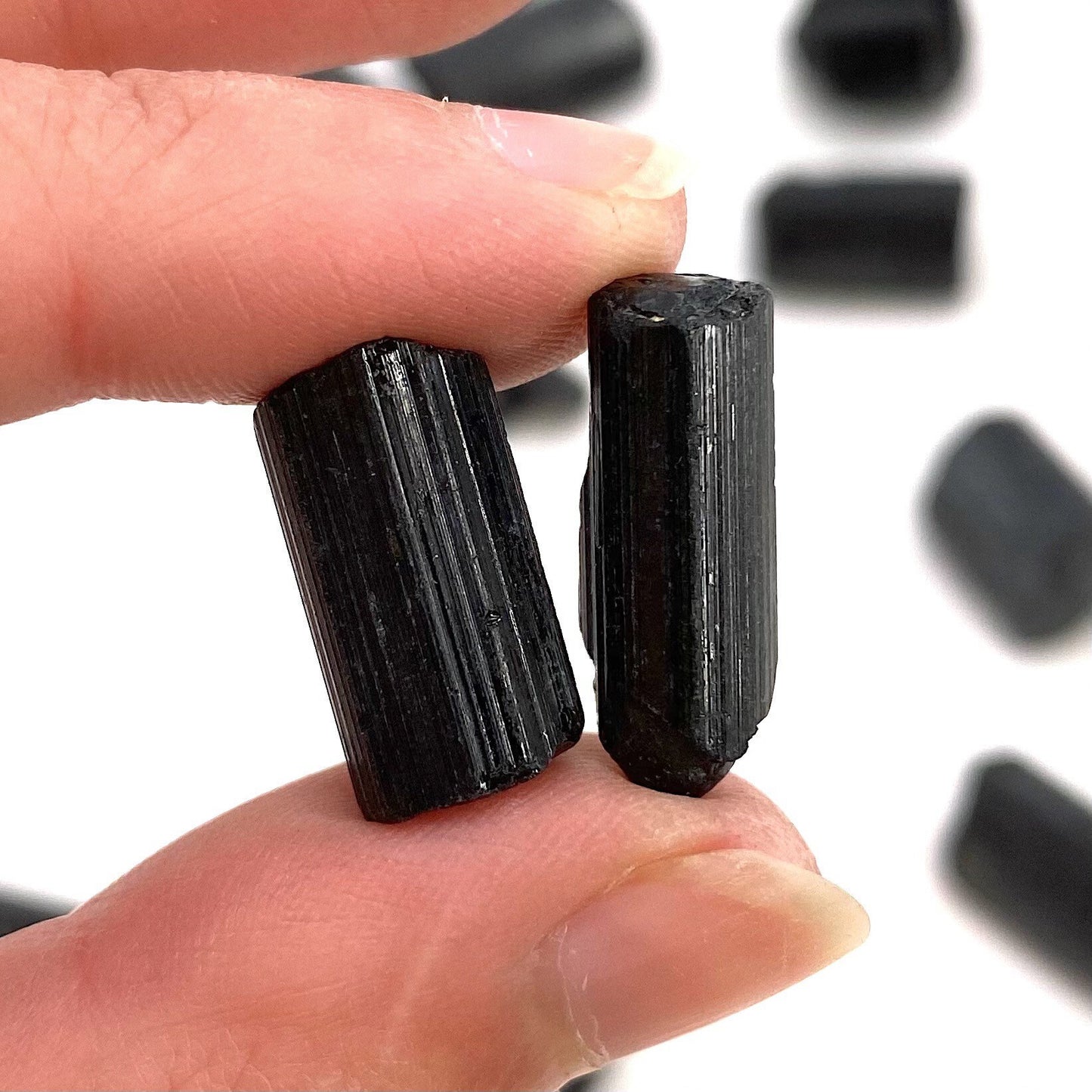 ONE Mini Raw Black Tourmaline (Namibia), raw black tourmaline, tourmaline crystal, black schorl