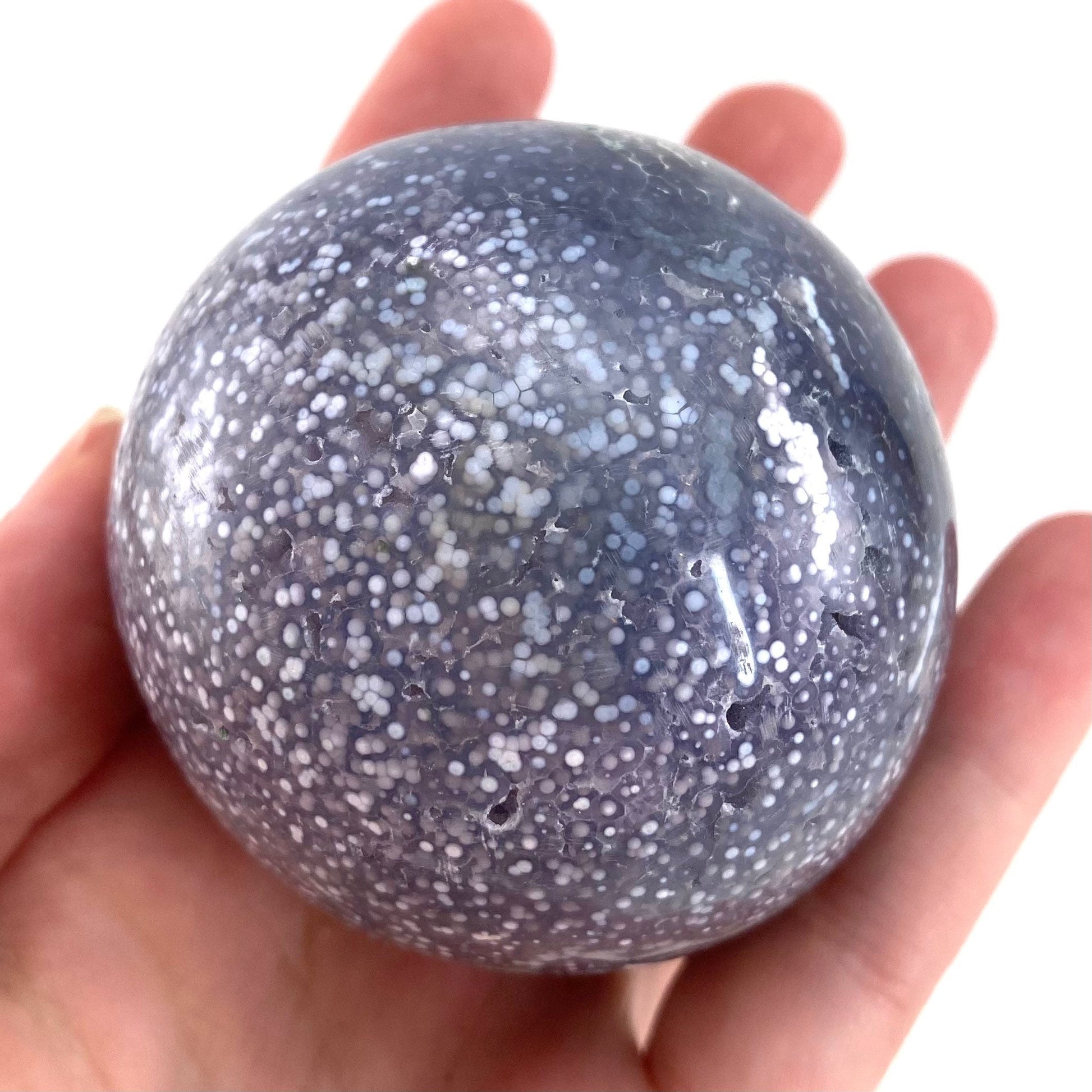 Grape Agate Sphere, purple grape agate, grape agate cluster, grape agate specimen