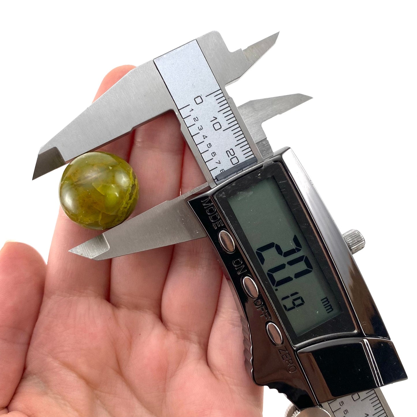 Mini Green Opal Sphere, crystal ball, green opal sphere, polished green opal, palm stone