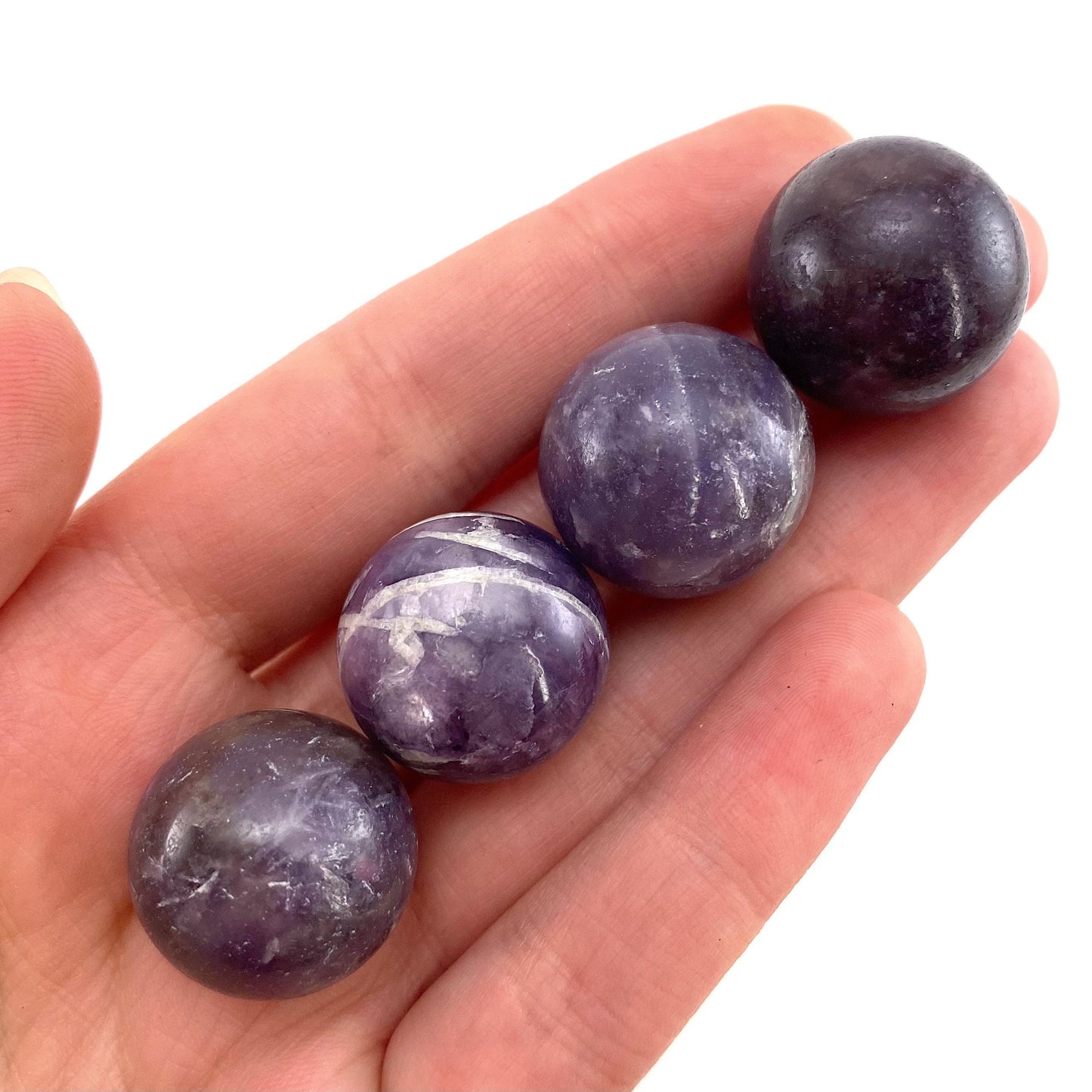 Lepidolite Sphere, crystal ball, Purple lepidolite sphere, Lepidolite crystal, crystal sphere
