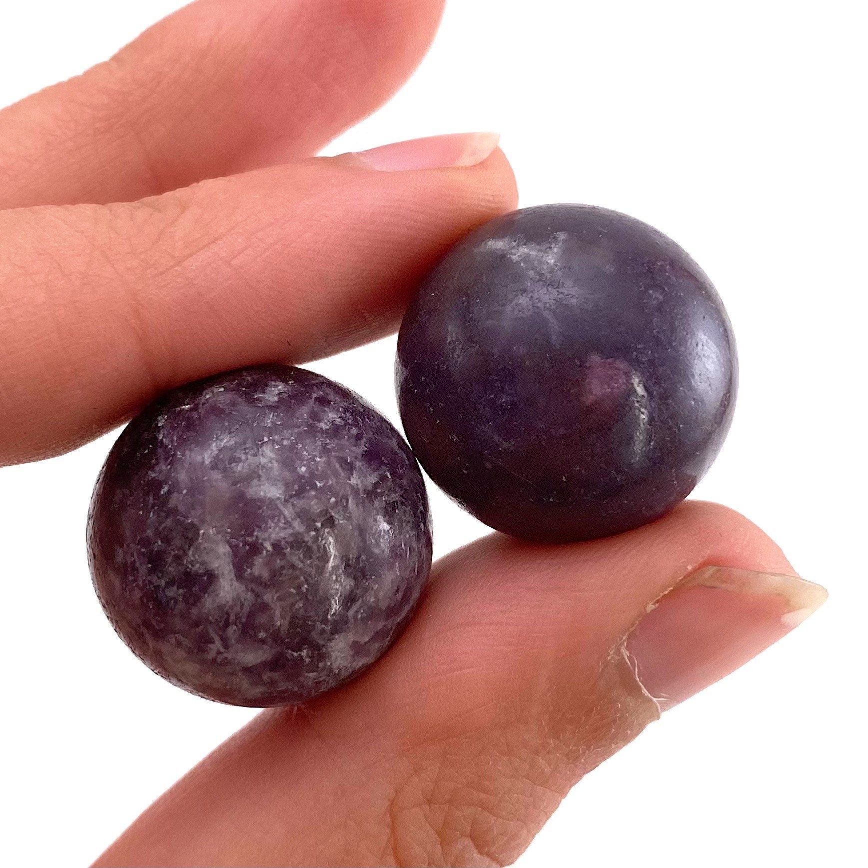 Lepidolite Sphere, crystal ball, Purple lepidolite sphere, Lepidolite crystal, crystal sphere