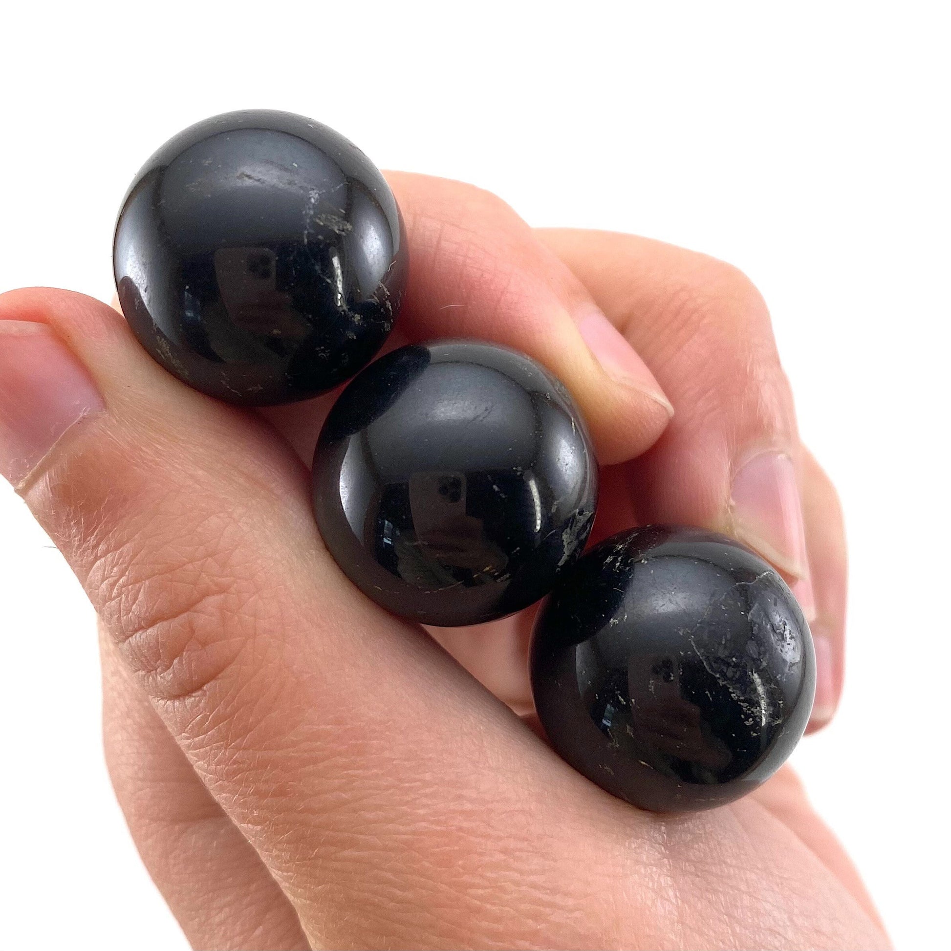 Black Tourmaline Sphere, crystal ball, Black tourmaline sphere, Black tourmaline palm stone, crystal sphere