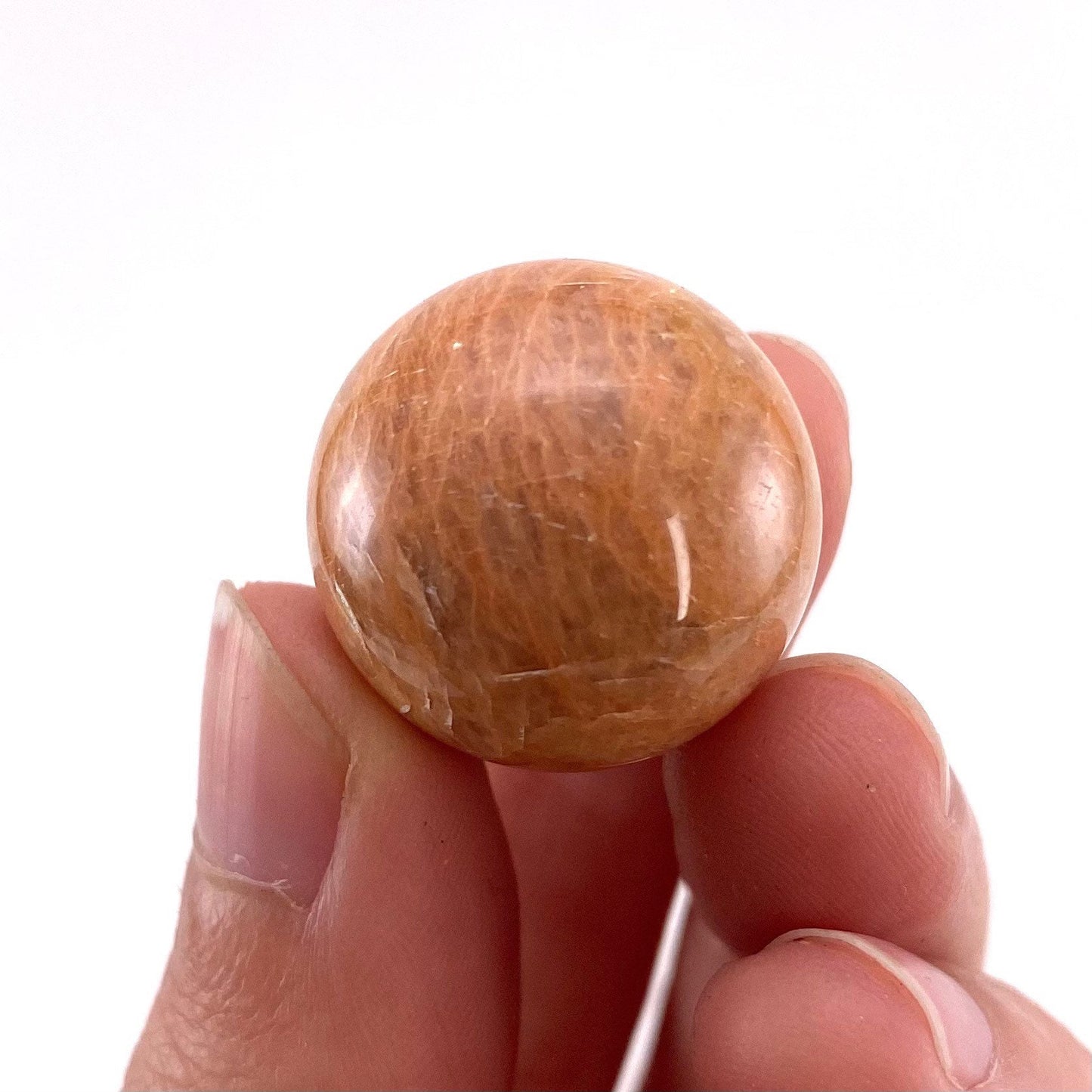 Peach moonstone Sphere, crystal ball, moonstone sphere, peach moonstone, crystal sphere