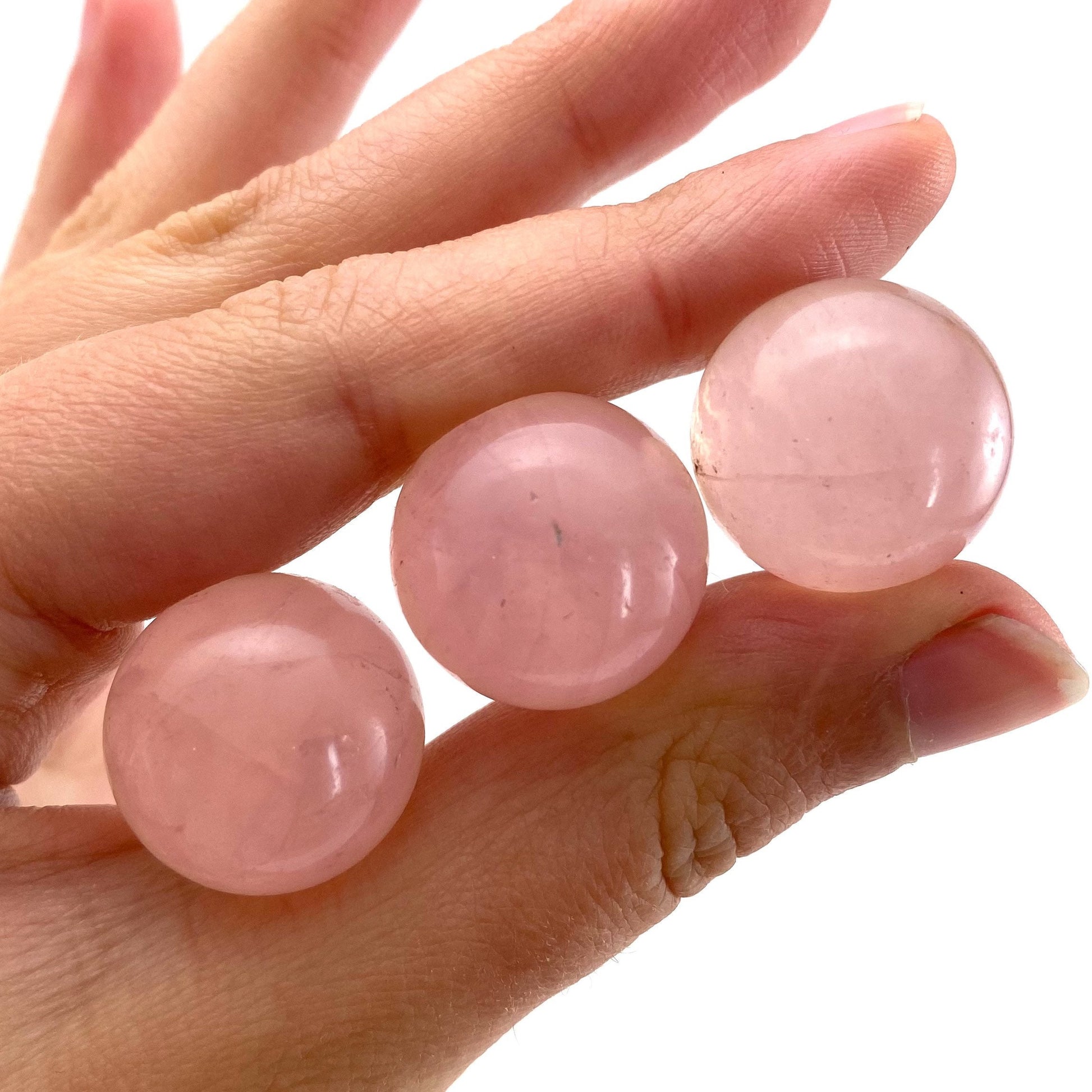 Rose Quartz Sphere | Polished Crystal Ball (Heart Chakra)
