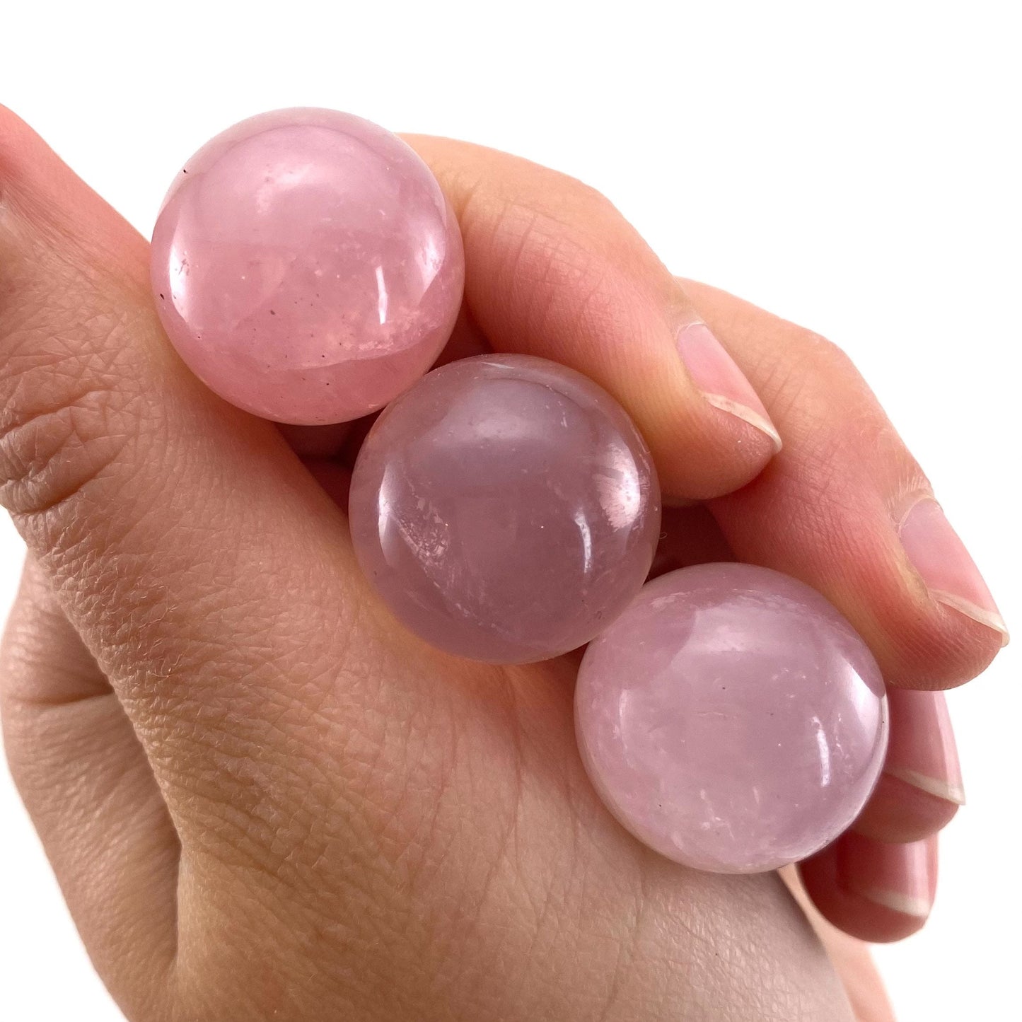Rose Quartz Sphere | Polished Crystal Ball (Heart Chakra)