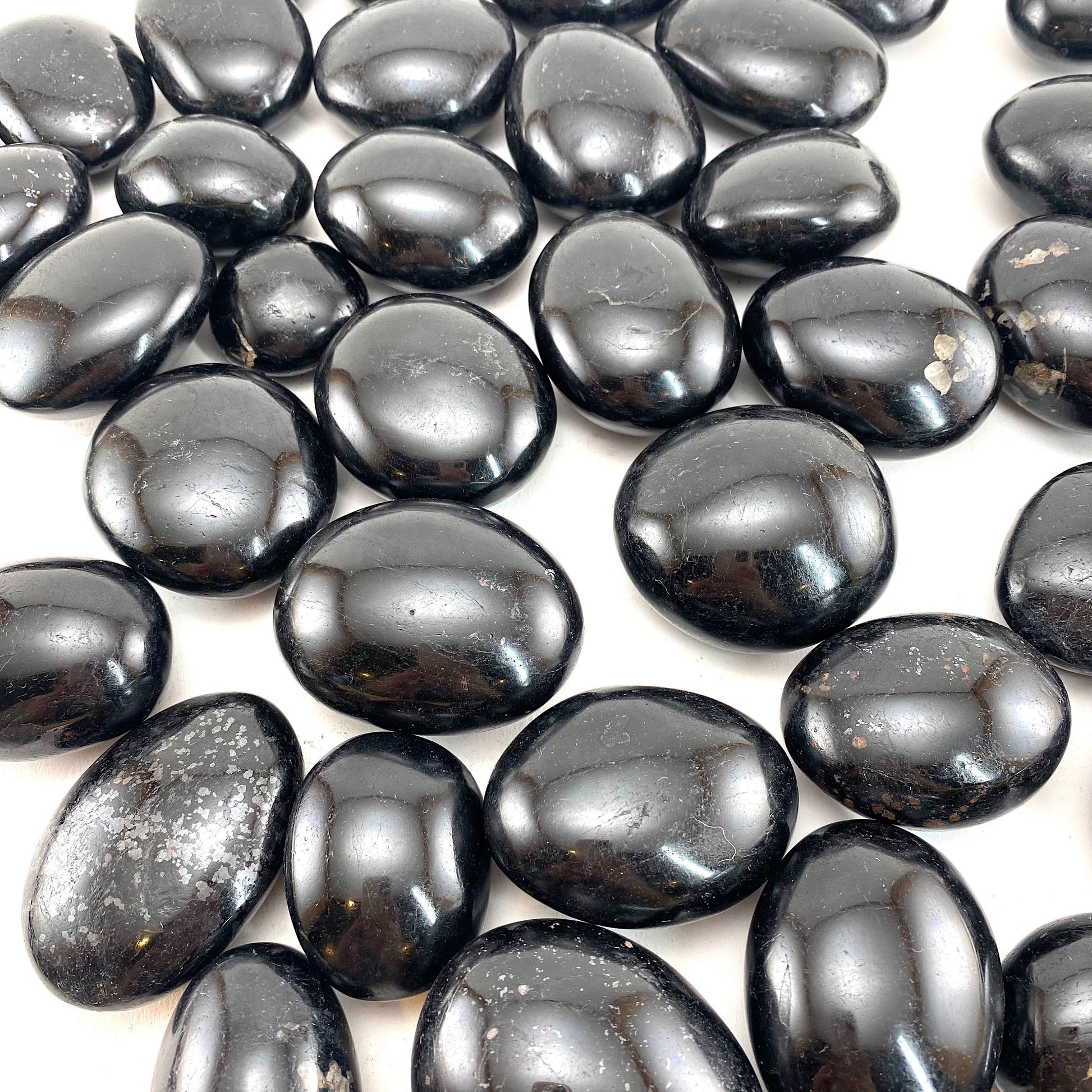 Black Tourmaline Palm stone, black tourmaline, pocket stone, tourmaline, palm stone, polished tourmaline