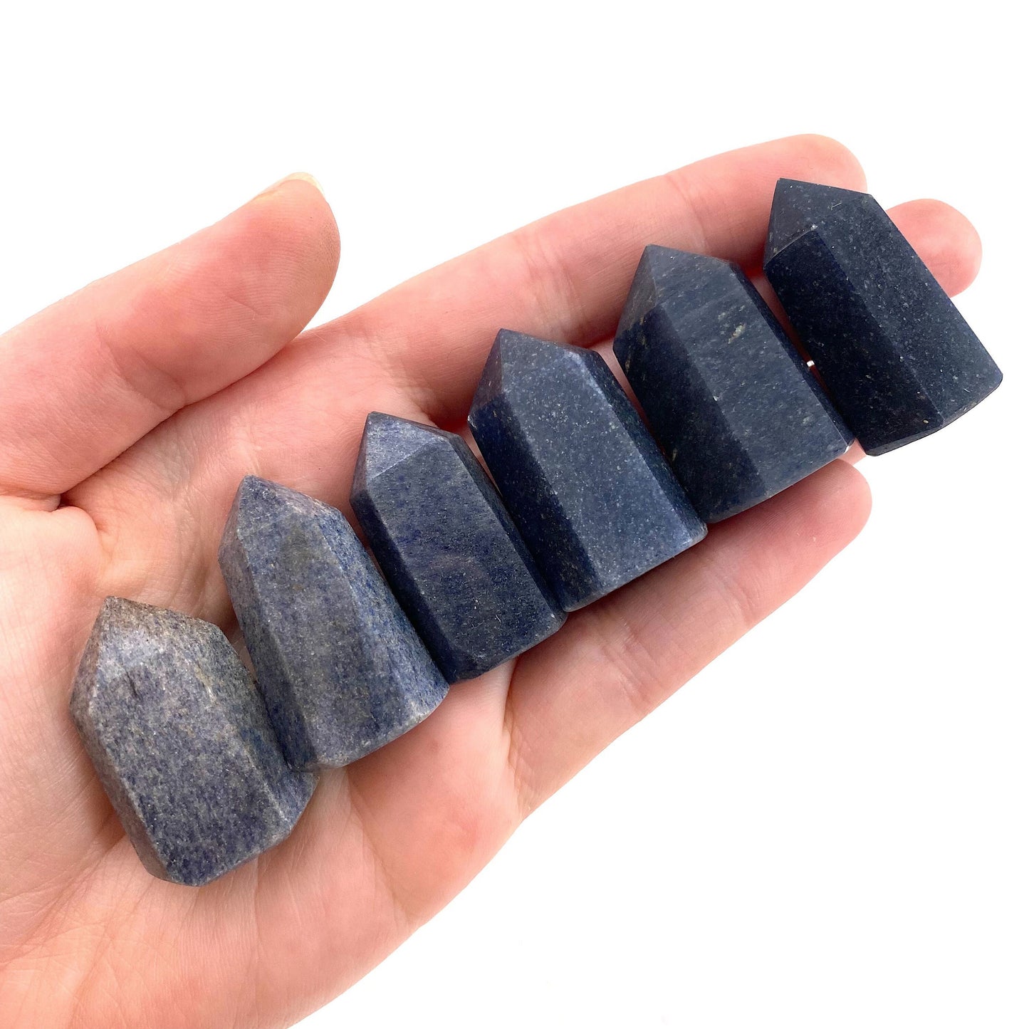 Lazulite Point, lazulite tower, crystal point, lazulite crystal, lazulite