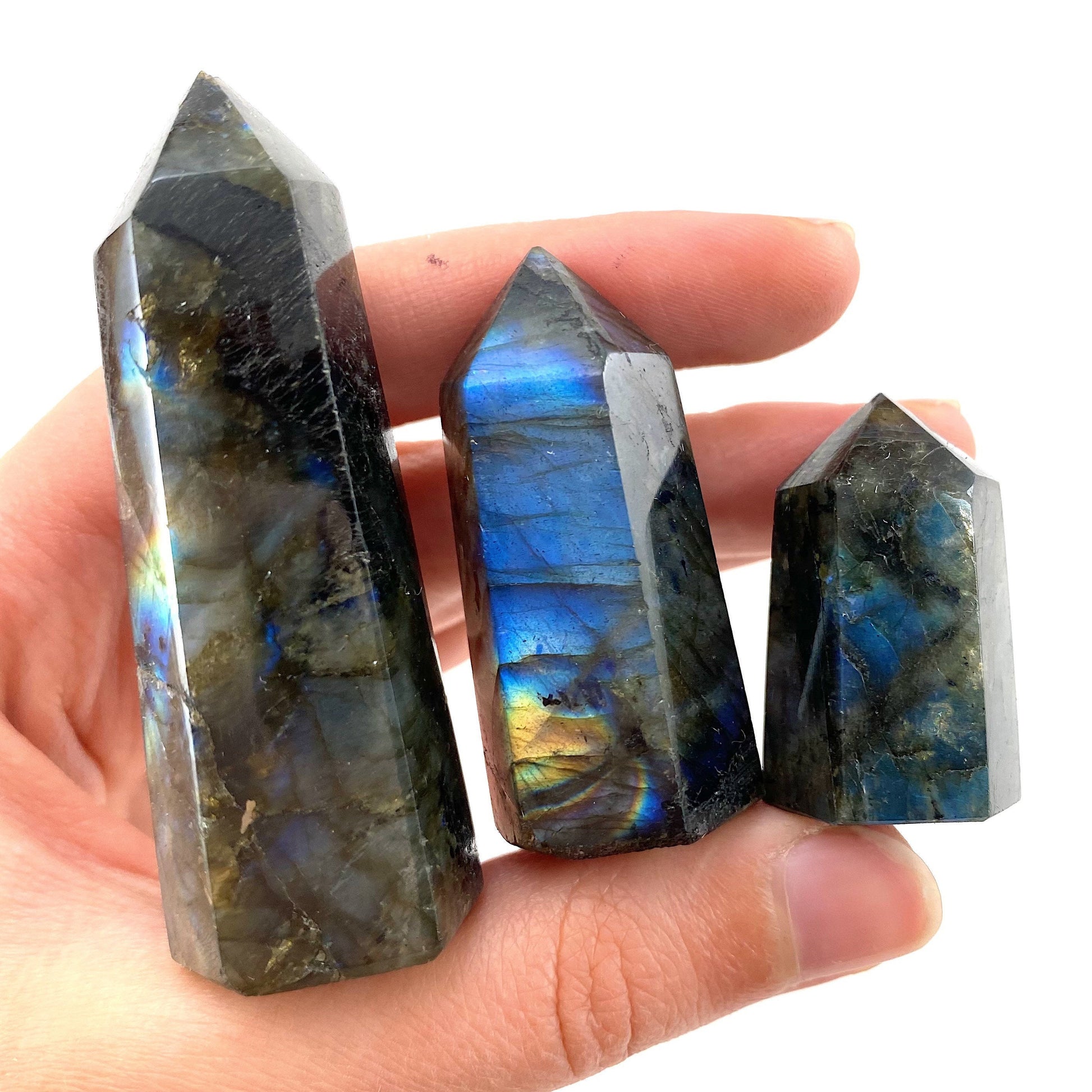 Labradorite Point, labradorite mini tower, crystal point, labradorite crystal, polished labradorite