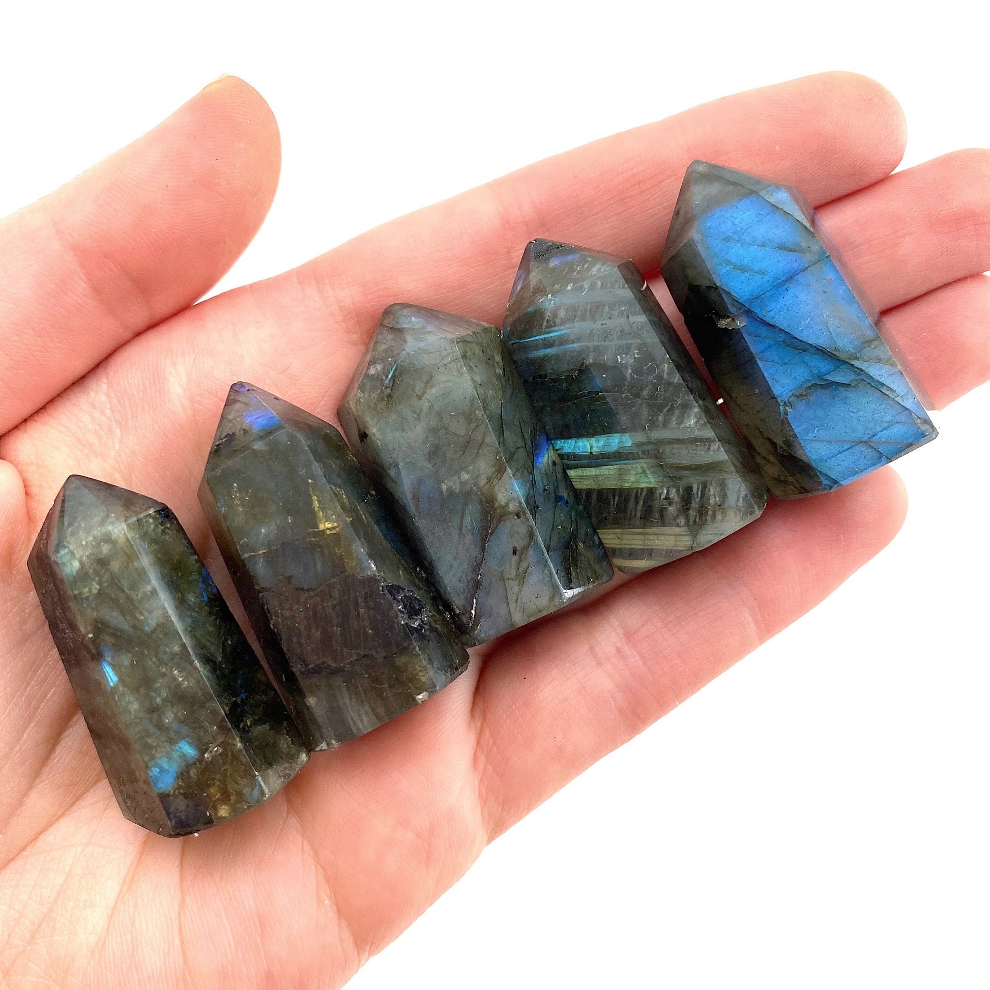 Labradorite Point, labradorite mini tower, crystal point, labradorite crystal, polished labradorite