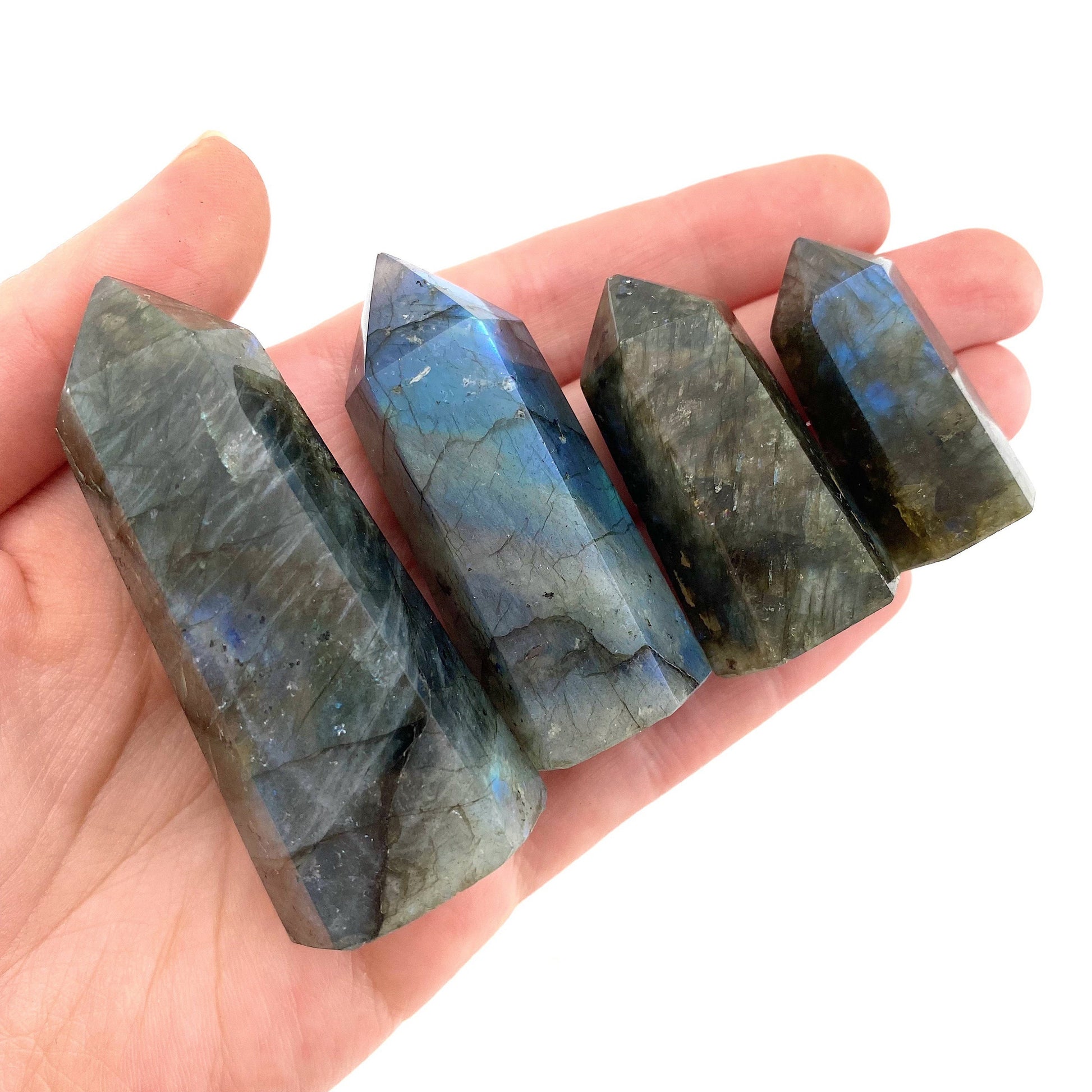 Labradorite Point, labradorite mini tower, crystal point, labradorite crystal, polished labradorite