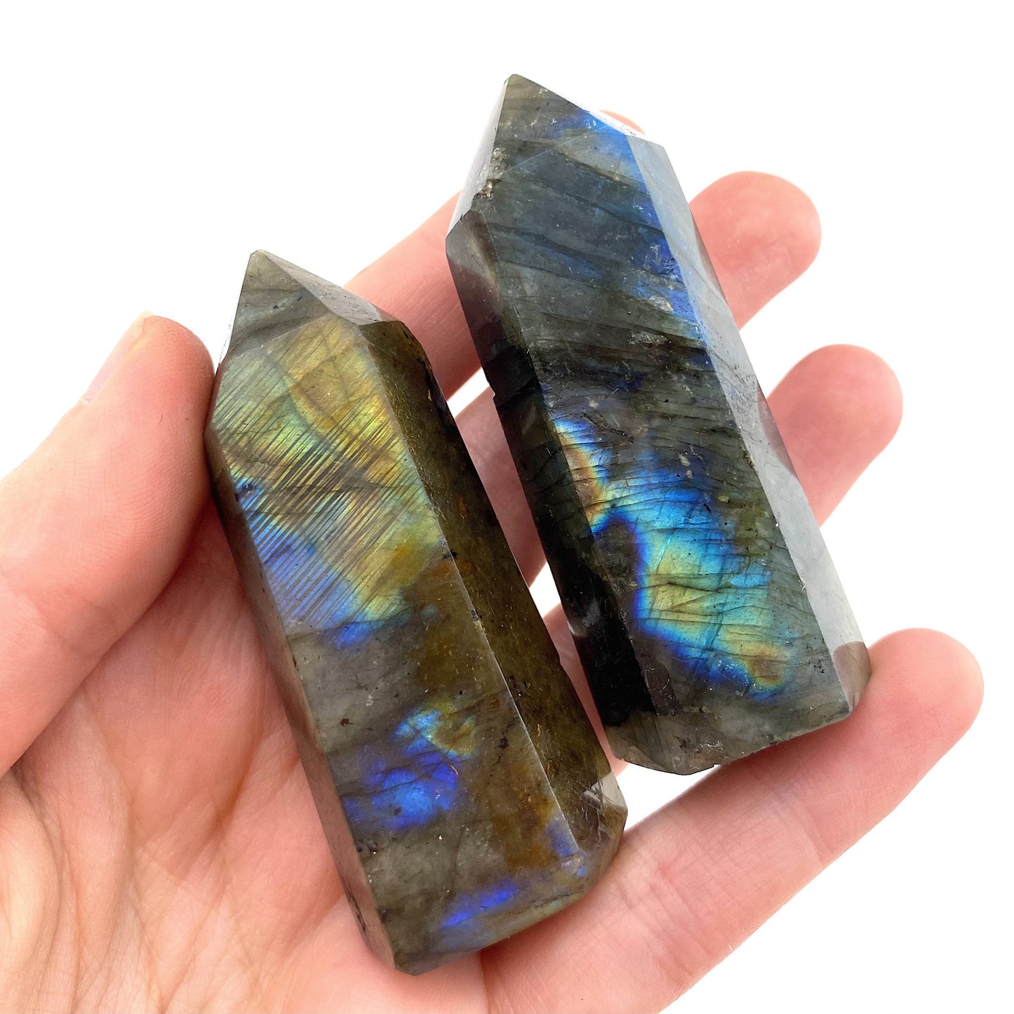 Labradorite Point, labradorite mini tower, crystal point, labradorite crystal, polished labradorite