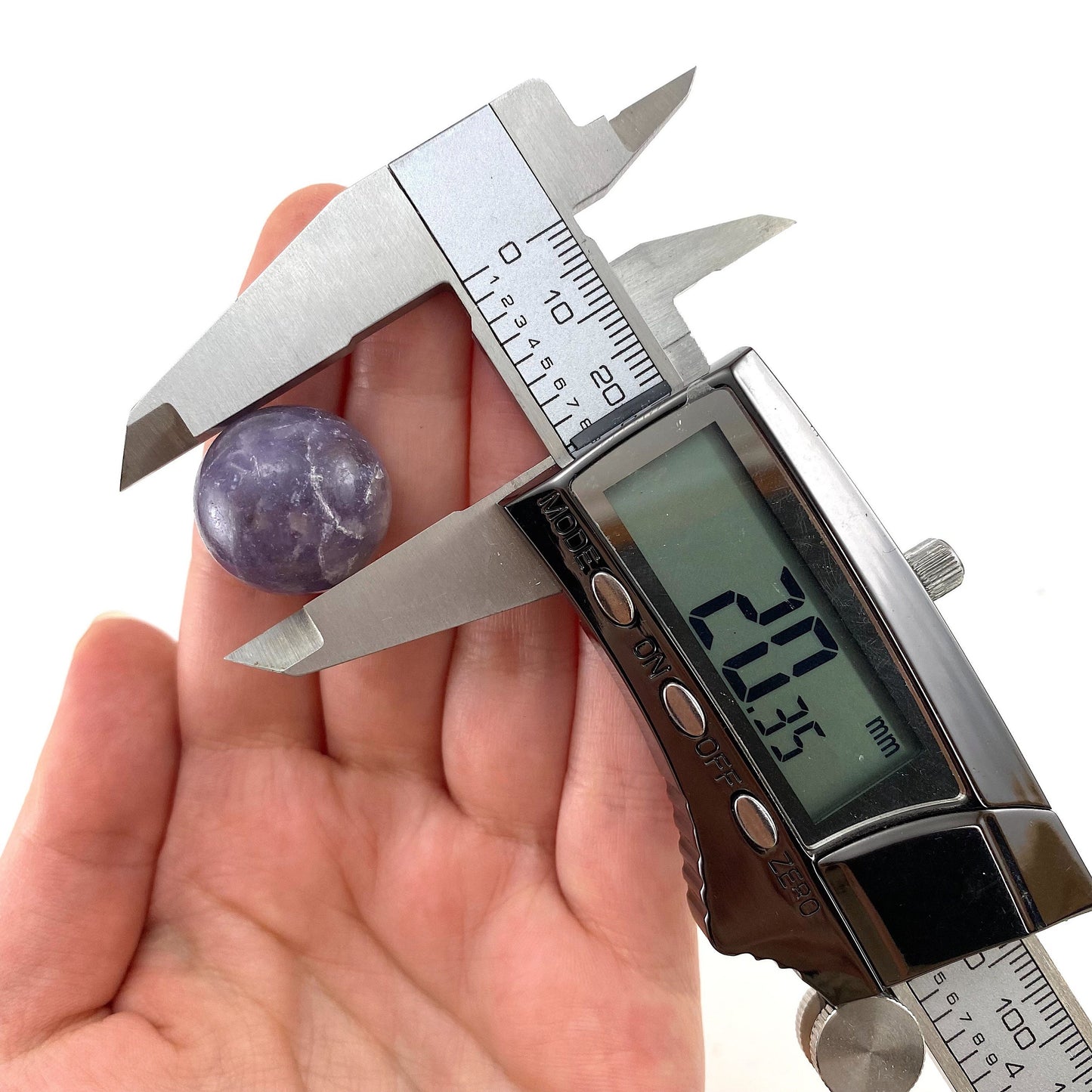 Lepidolite Sphere, crystal ball, Purple lepidolite sphere, Lepidolite crystal, crystal sphere