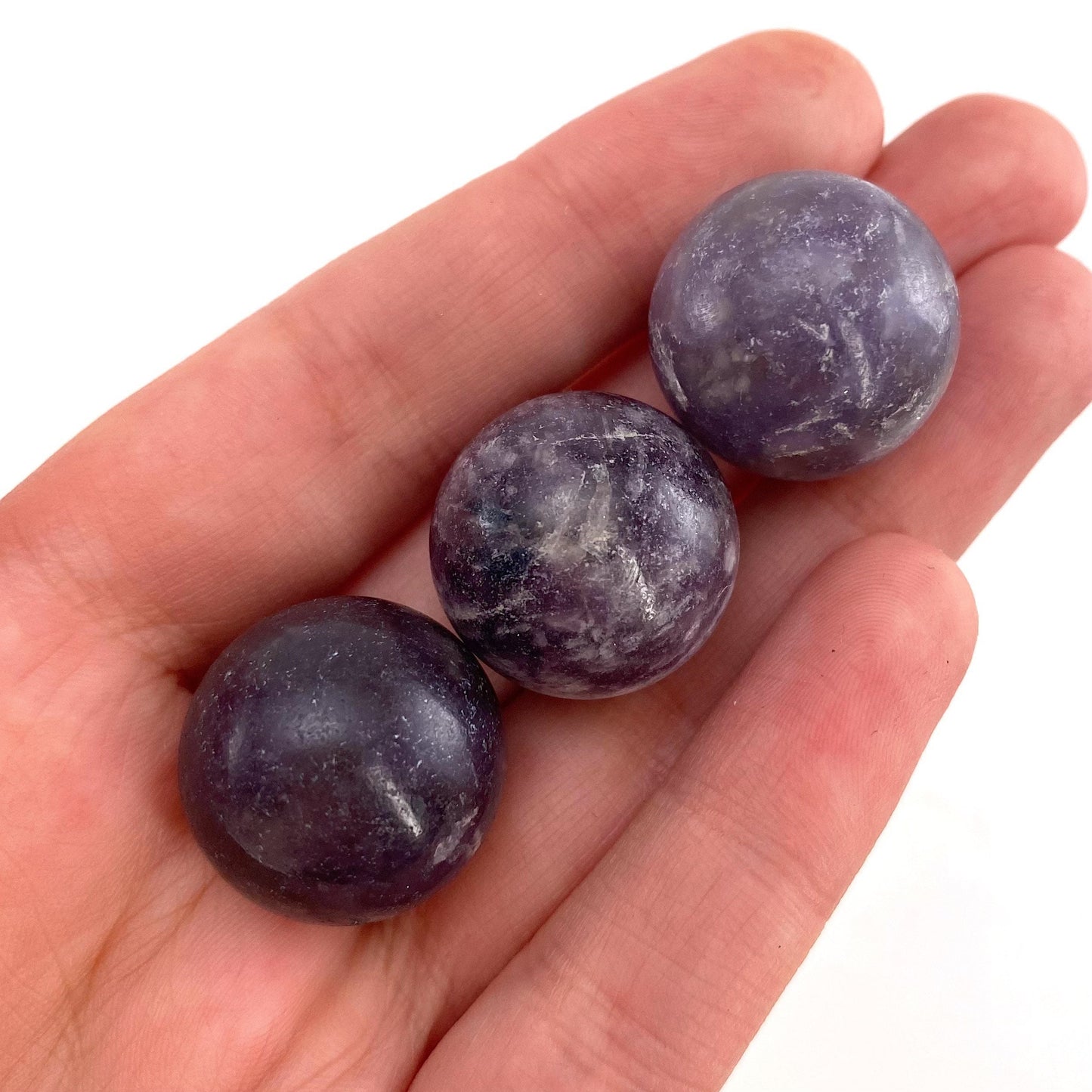 Lepidolite Sphere, crystal ball, Purple lepidolite sphere, Lepidolite crystal, crystal sphere