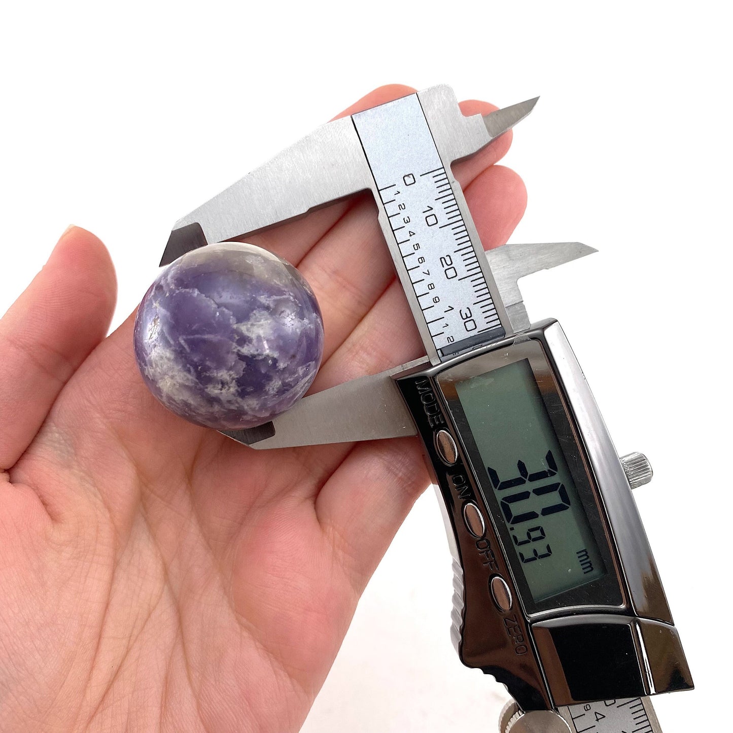 Lepidolite Sphere, crystal ball, Purple lepidolite sphere, Lepidolite crystal, crystal sphere