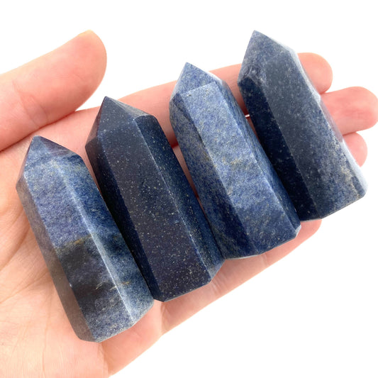Lazulite Point, lazulite tower, crystal point, lazulite crystal, lazulite