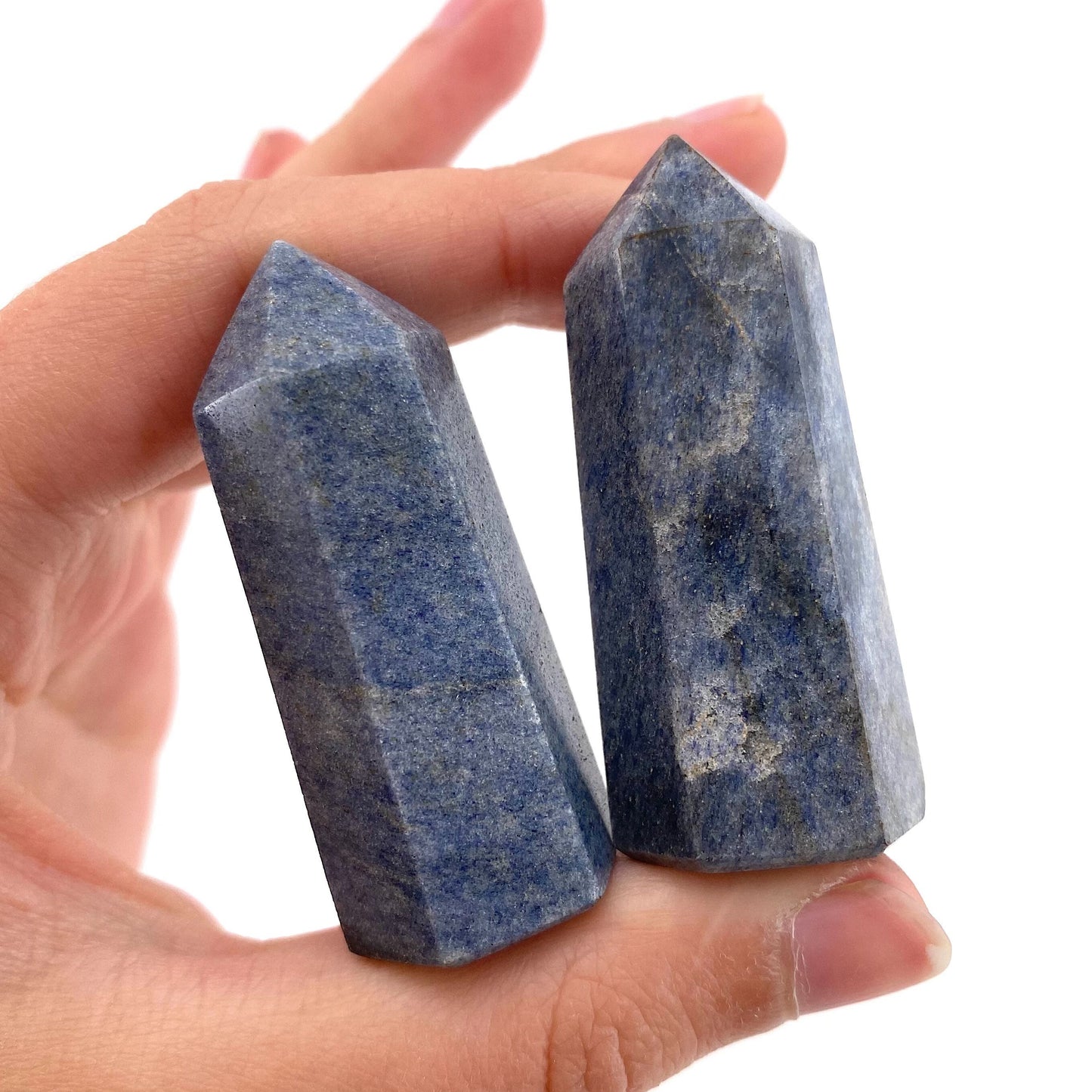 Lazulite Point, lazulite tower, crystal point, lazulite crystal, lazulite