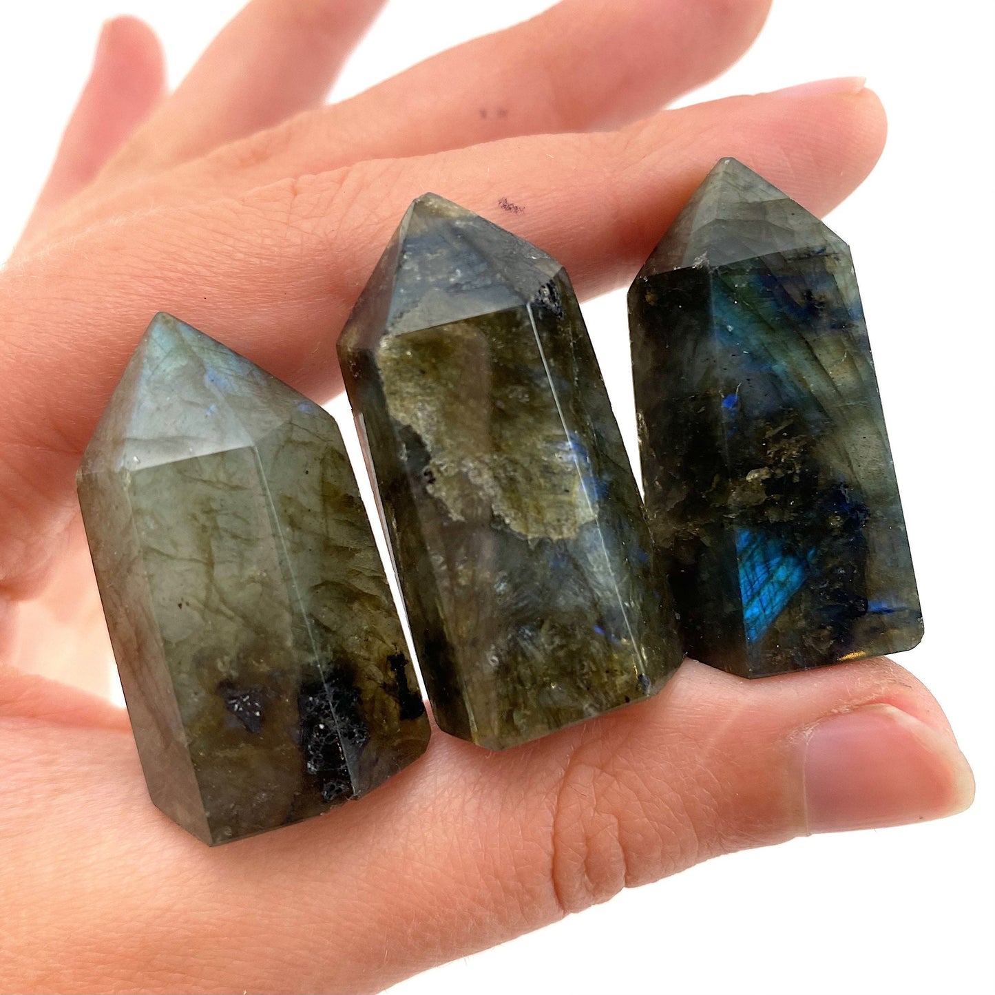 Labradorite Point, labradorite mini tower, crystal point, labradorite crystal, polished labradorite