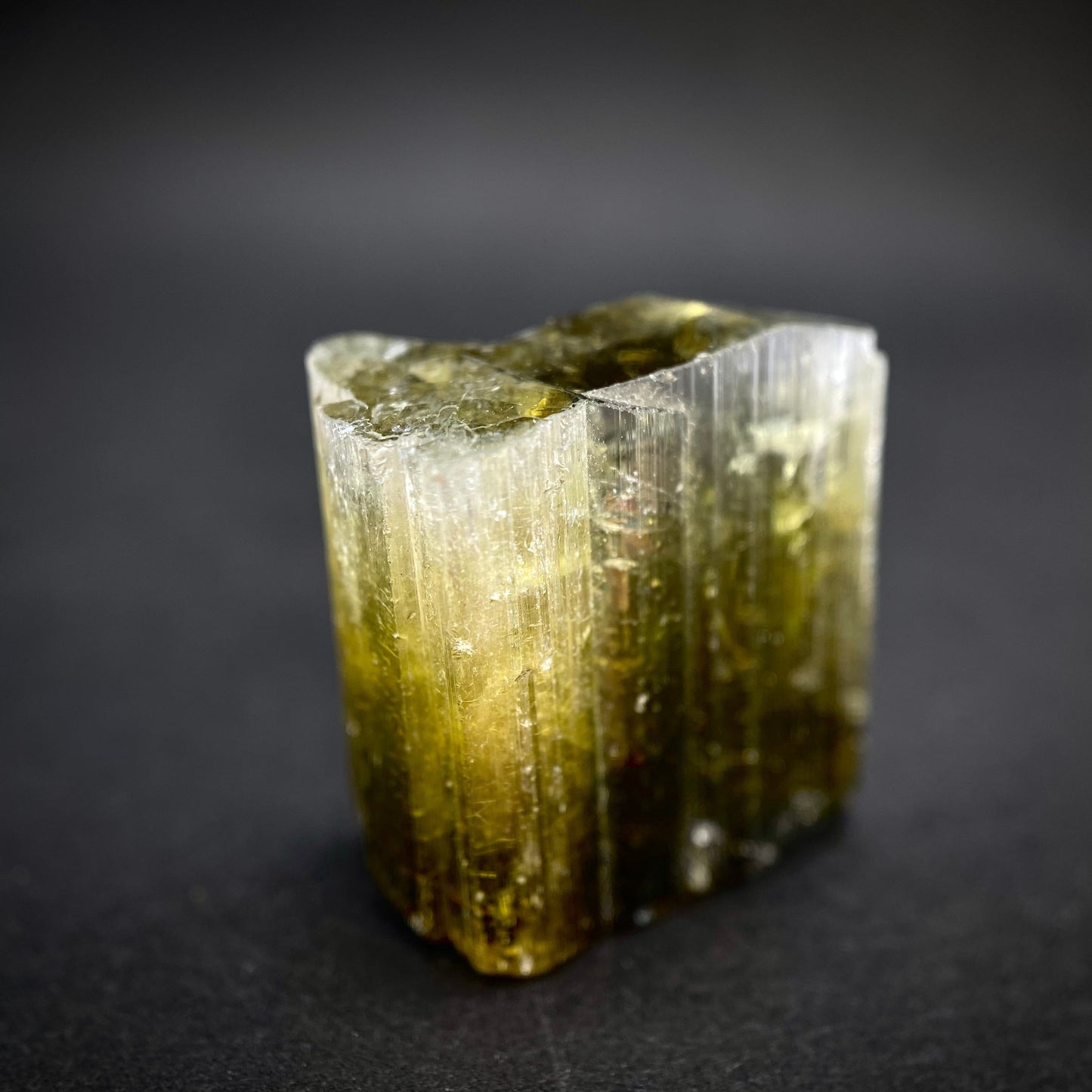 Elbaite Tourmaline (Pakistan), raw tourmaline, natural tourmaline, tourmaline, green tourmaline, tourmaline crystal, bi color tourmaline