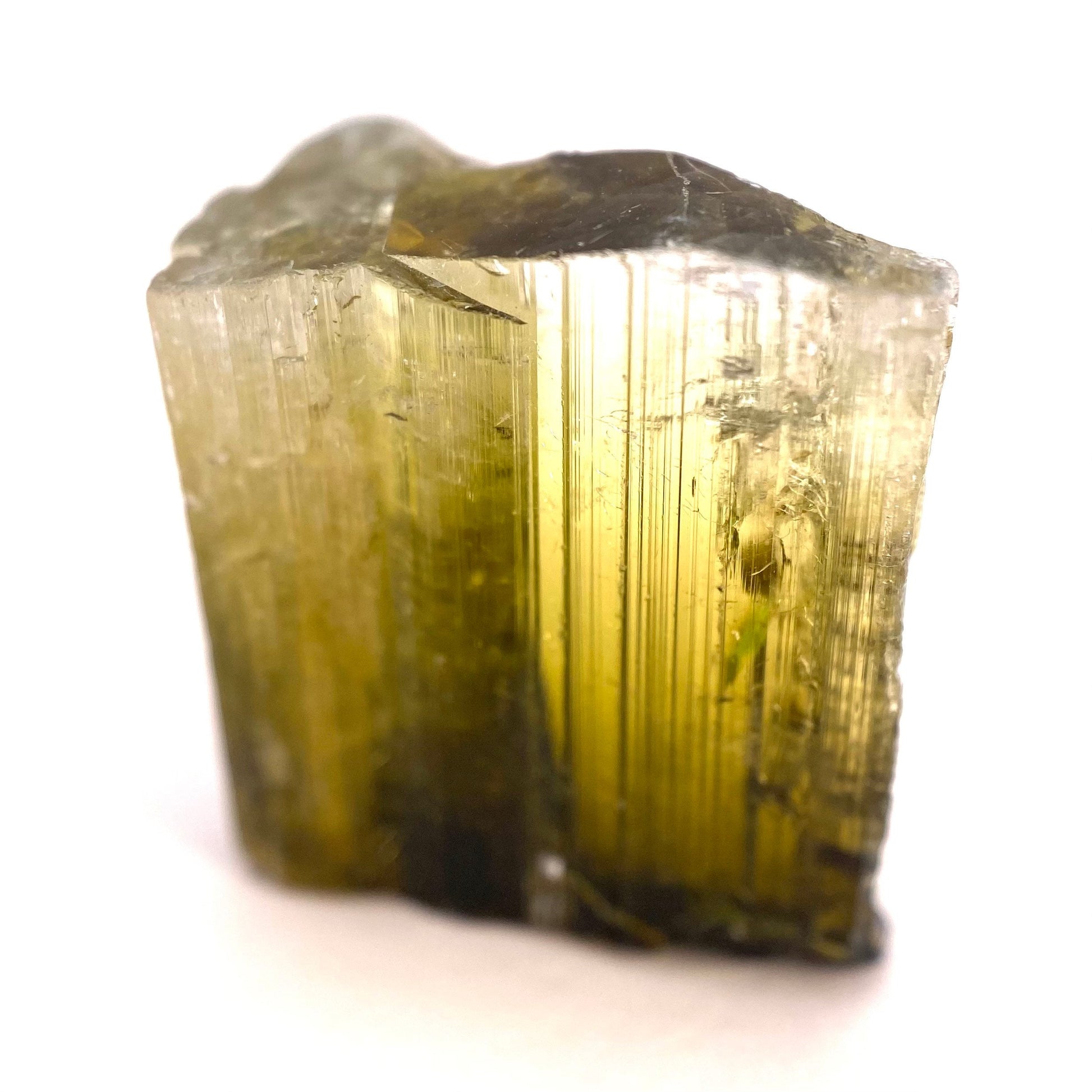 Elbaite Tourmaline (Pakistan), raw tourmaline, natural tourmaline, tourmaline, green tourmaline, tourmaline crystal, bi color tourmaline