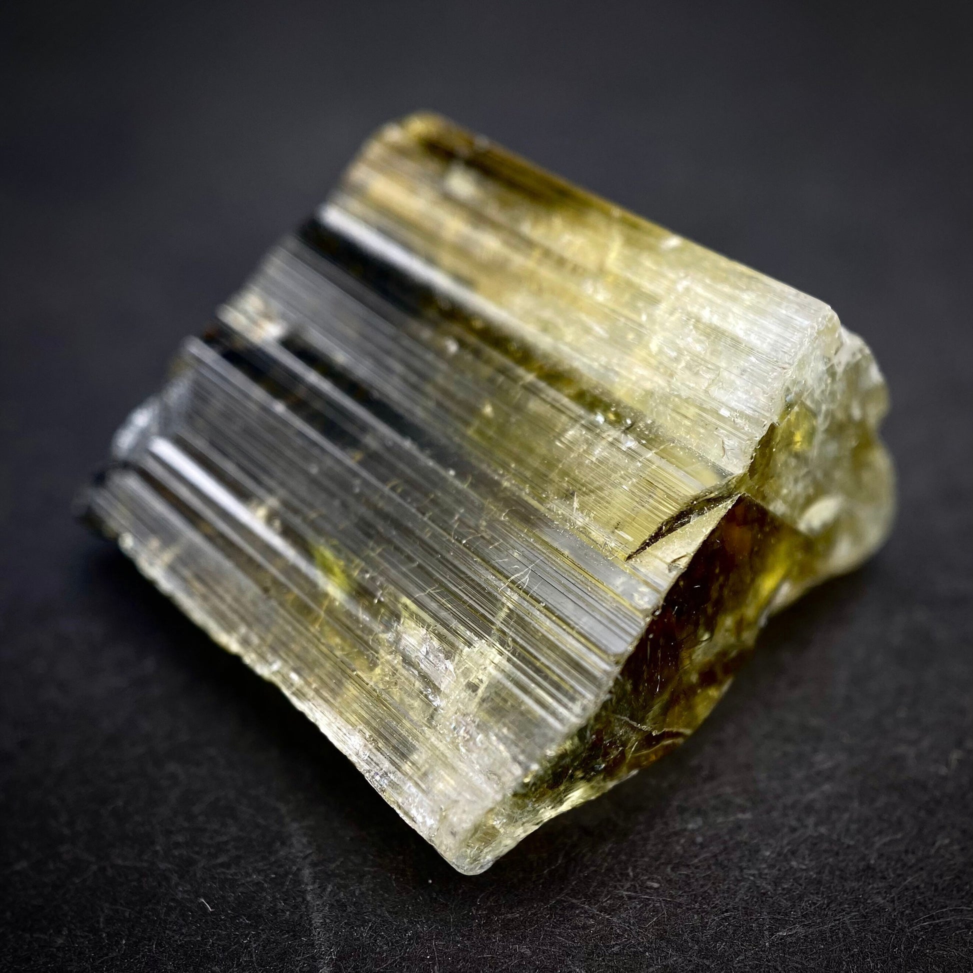 Elbaite Tourmaline (Pakistan), raw tourmaline, natural tourmaline, tourmaline, green tourmaline, tourmaline crystal, bi color tourmaline