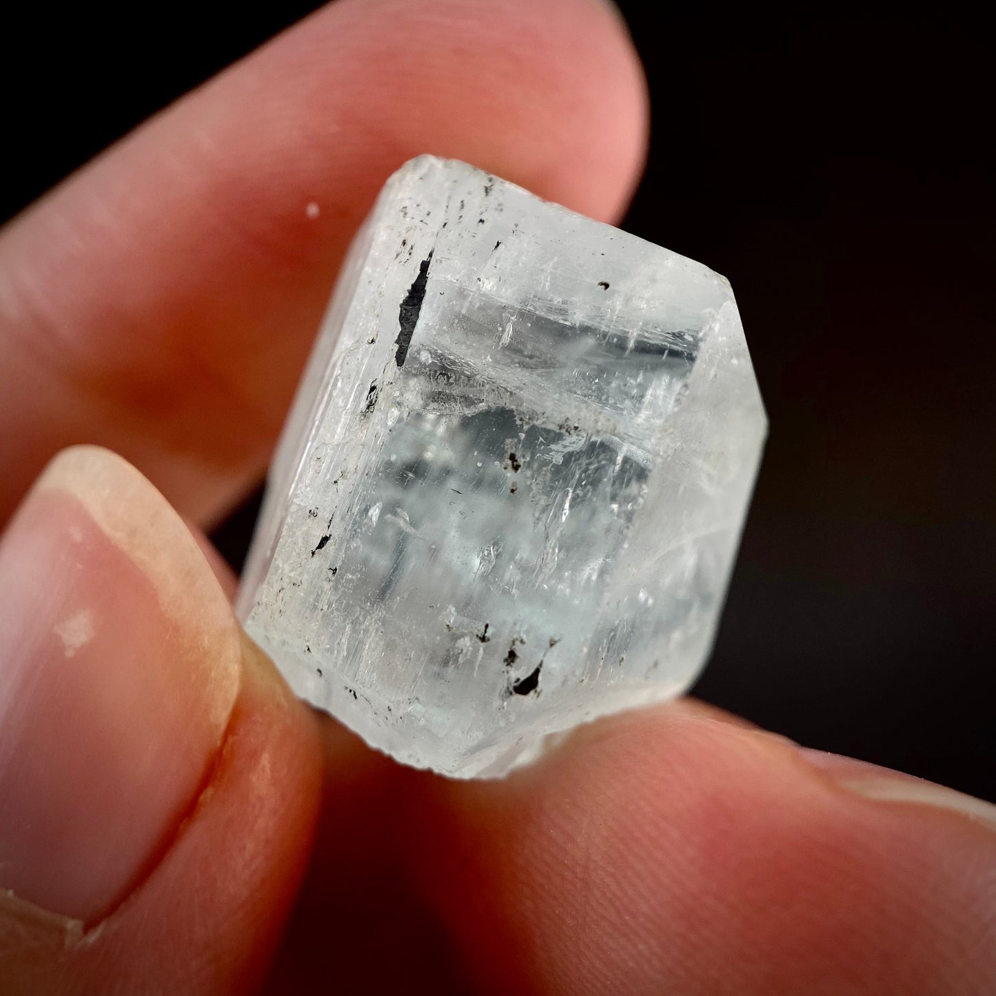 Polished Aquamarine Crystal (Pakistan) | terminated Aquamarine, Aquamarine, natural Aquamarine crystal, aquamarine specimen