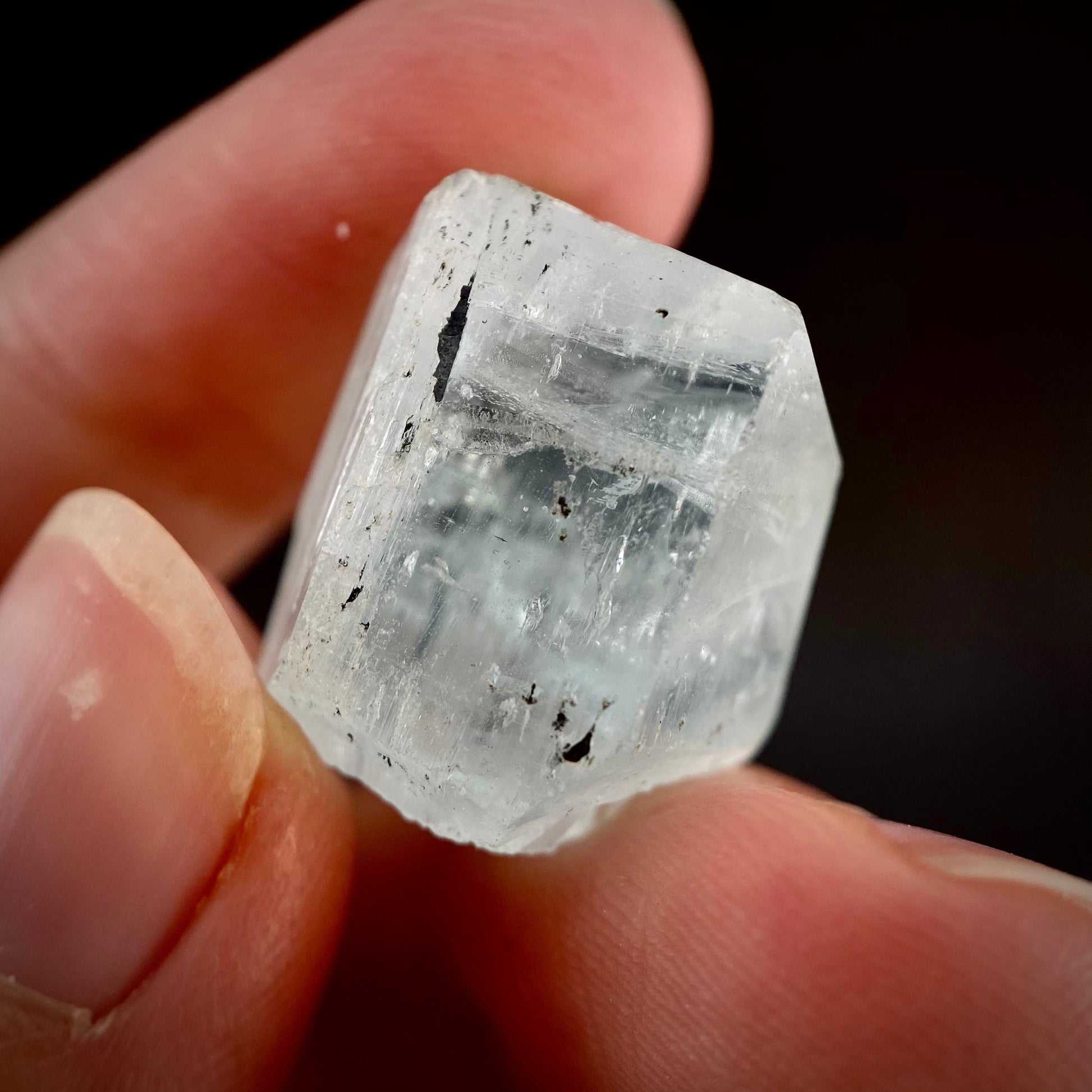 Polished Aquamarine Crystal (Pakistan) | terminated Aquamarine, Aquamarine, natural Aquamarine crystal, aquamarine specimen