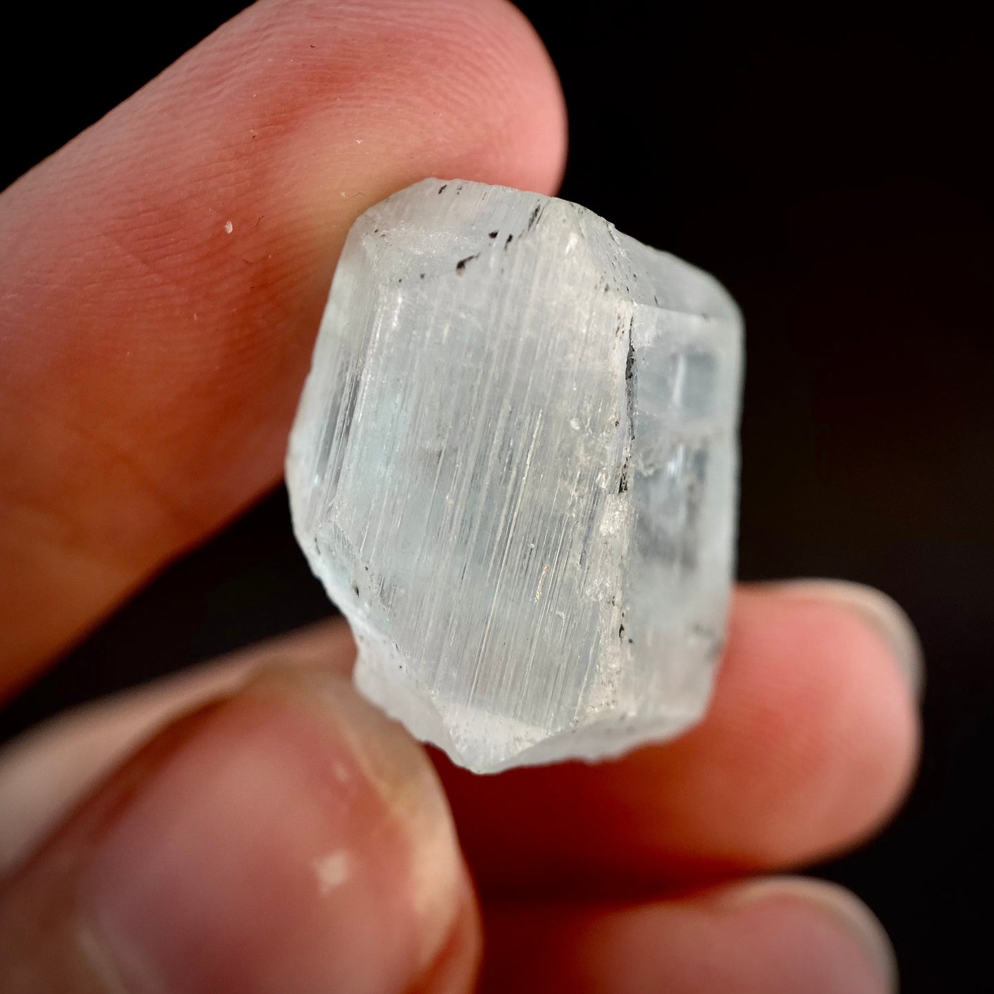 Polished Aquamarine Crystal (Pakistan) | terminated Aquamarine, Aquamarine, natural Aquamarine crystal, aquamarine specimen