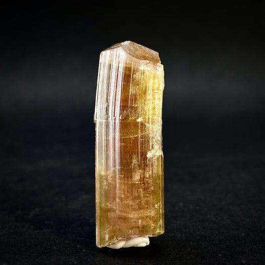 Elbaite Tourmaline (Pakistan), raw tourmaline, watermelon tourmaline, pink tourmaline, green tourmaline, tourmaline crystal