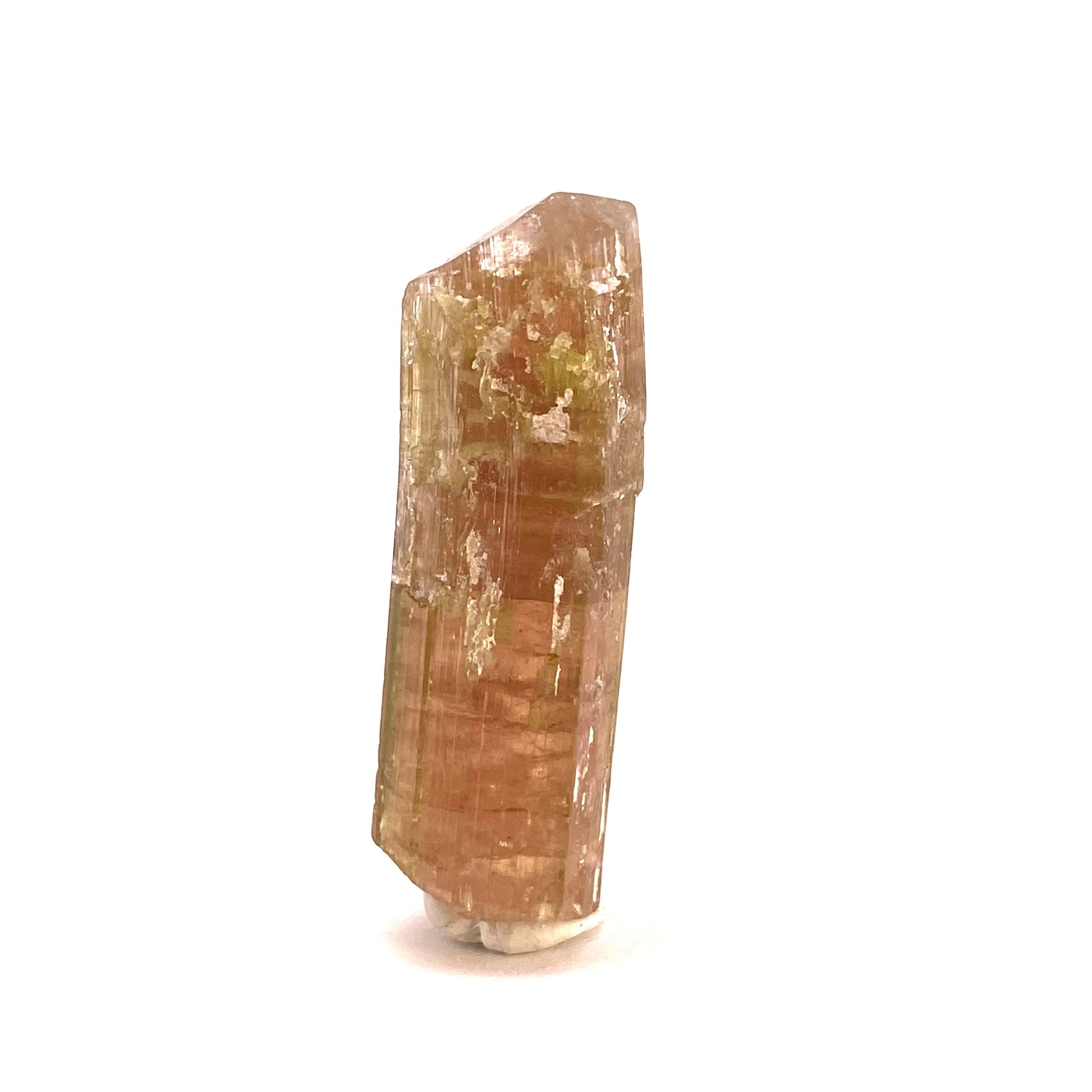Elbaite Tourmaline (Pakistan), raw tourmaline, watermelon tourmaline, pink tourmaline, green tourmaline, tourmaline crystal