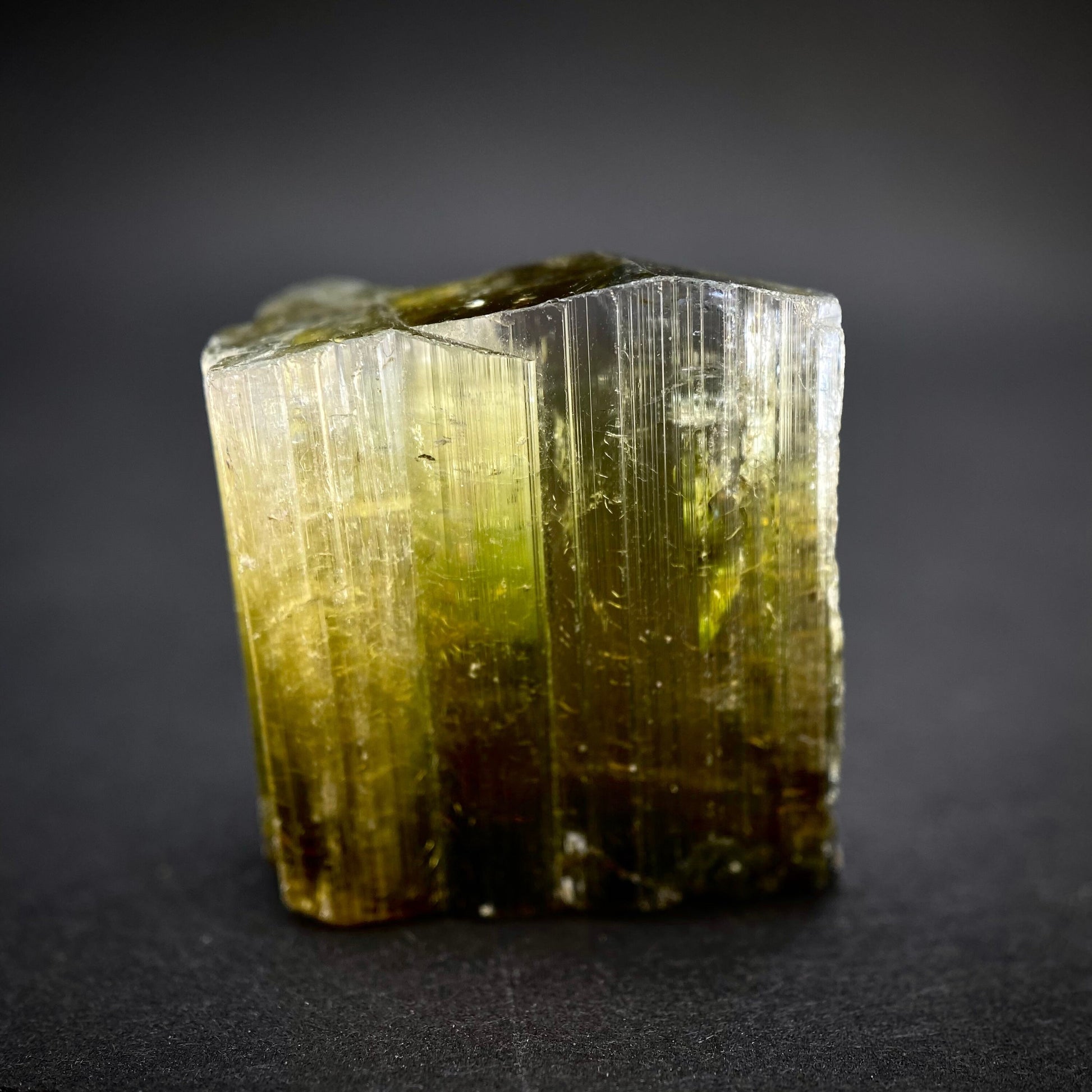 Elbaite Tourmaline (Pakistan), raw tourmaline, natural tourmaline, tourmaline, green tourmaline, tourmaline crystal, bi color tourmaline