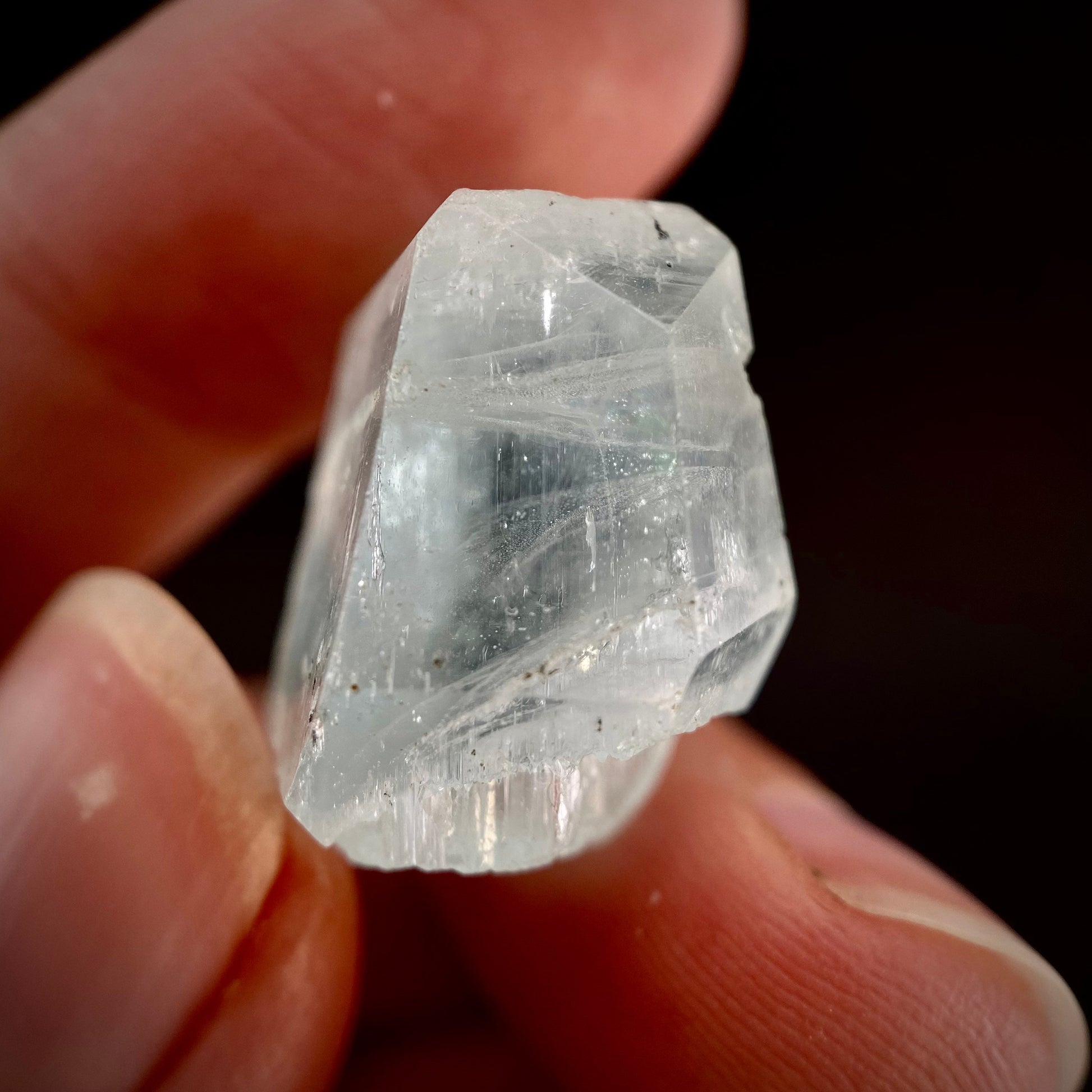 Polished Aquamarine Crystal (Pakistan) | terminated Aquamarine, Aquamarine, natural Aquamarine crystal, aquamarine specimen