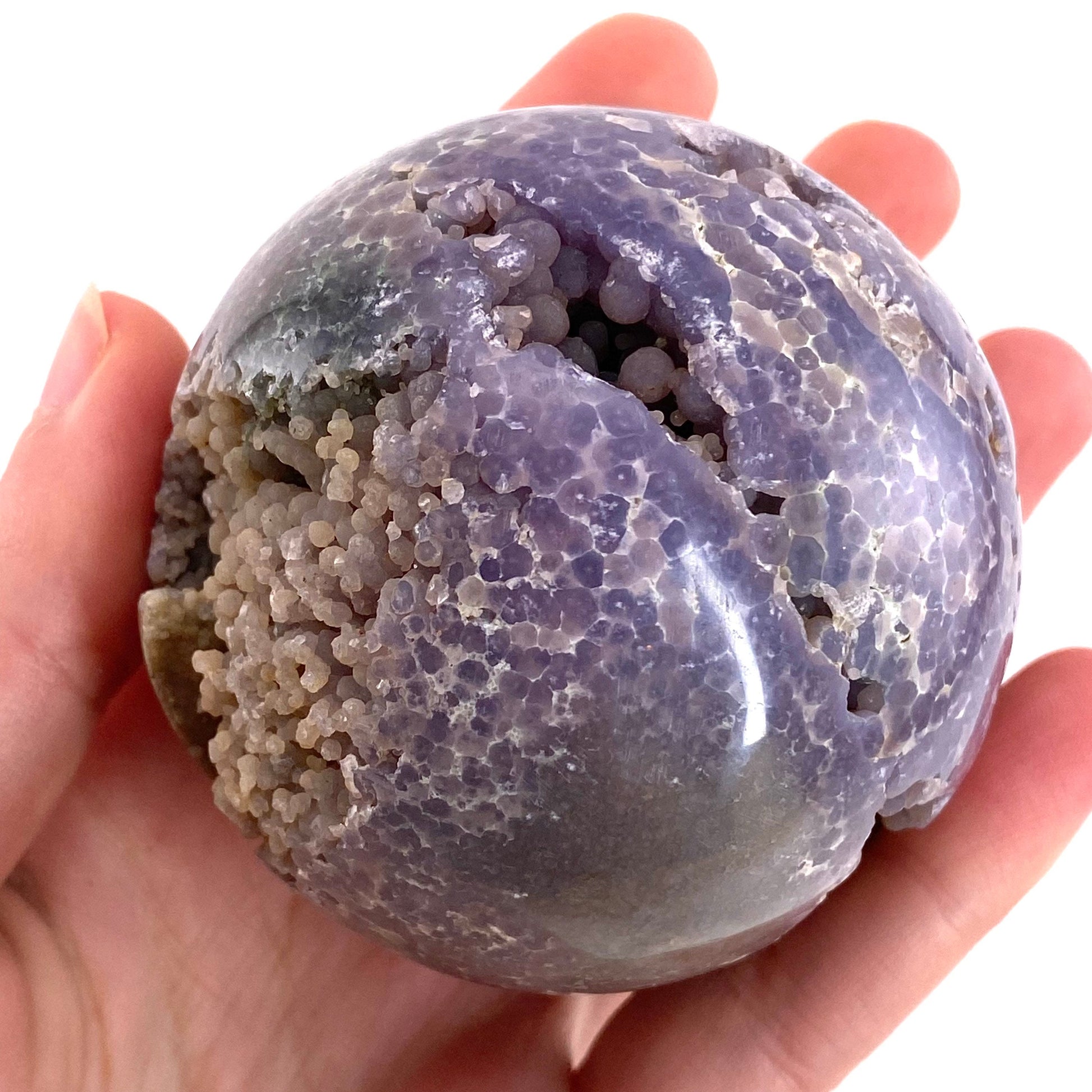Grape Agate Sphere, purple grape agate, grape agate cluster, grape agate specimen