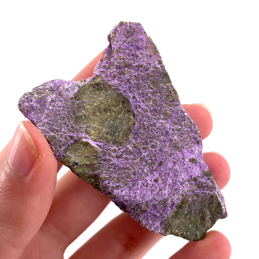 Raw Stichtite (South Africa), purple stichtite, stichtite