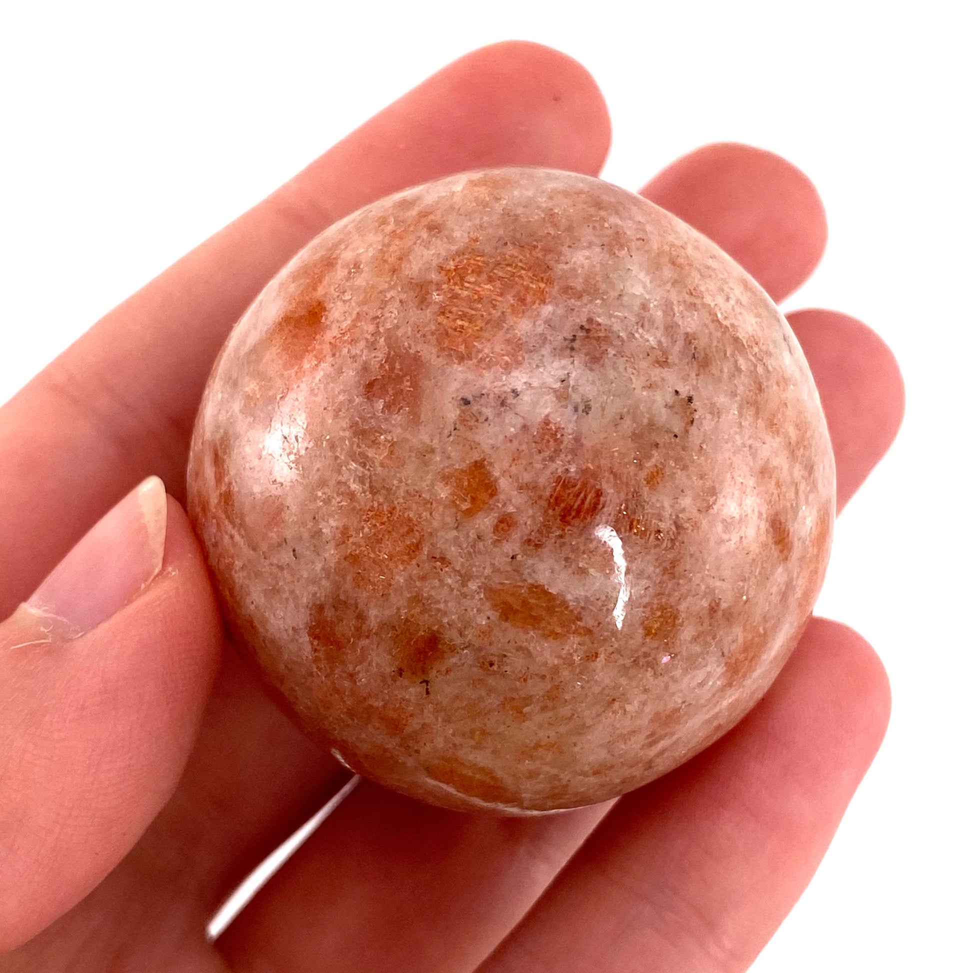 Sunstone Sphere, polished sunstone, sunstone crystal, sunstone ball, crystal ball, crystal sphere