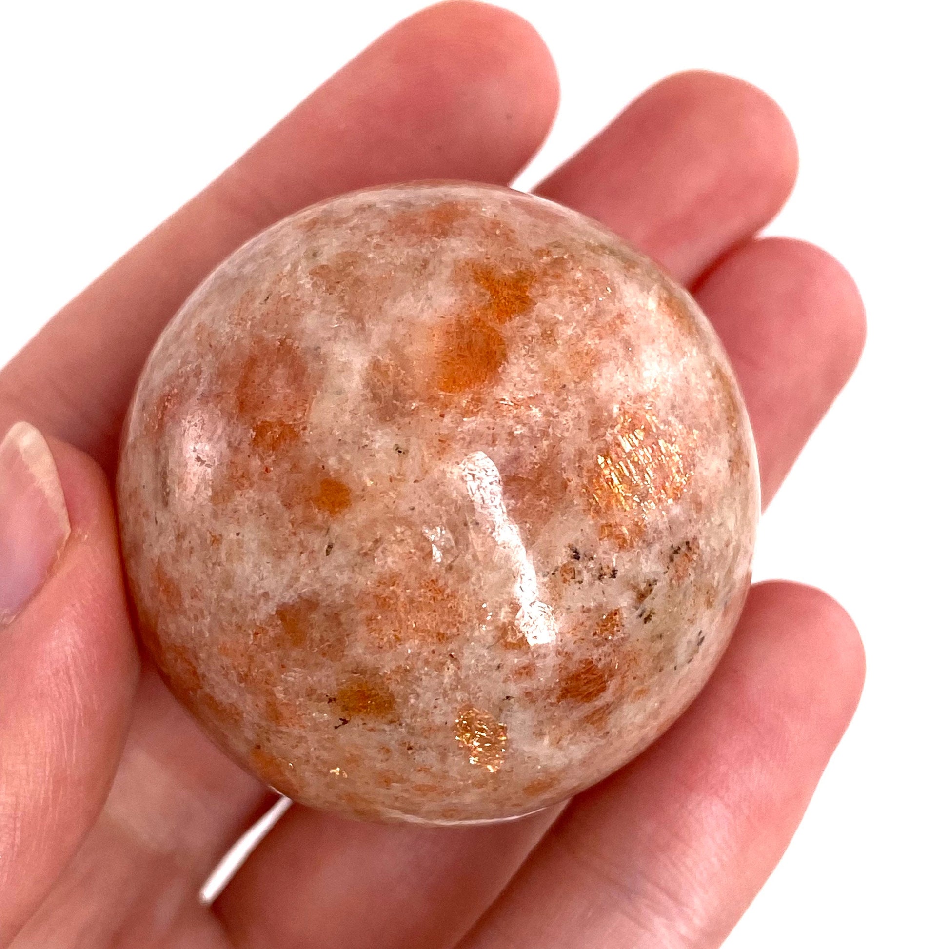 Sunstone Sphere, polished sunstone, sunstone crystal, sunstone ball, crystal ball, crystal sphere