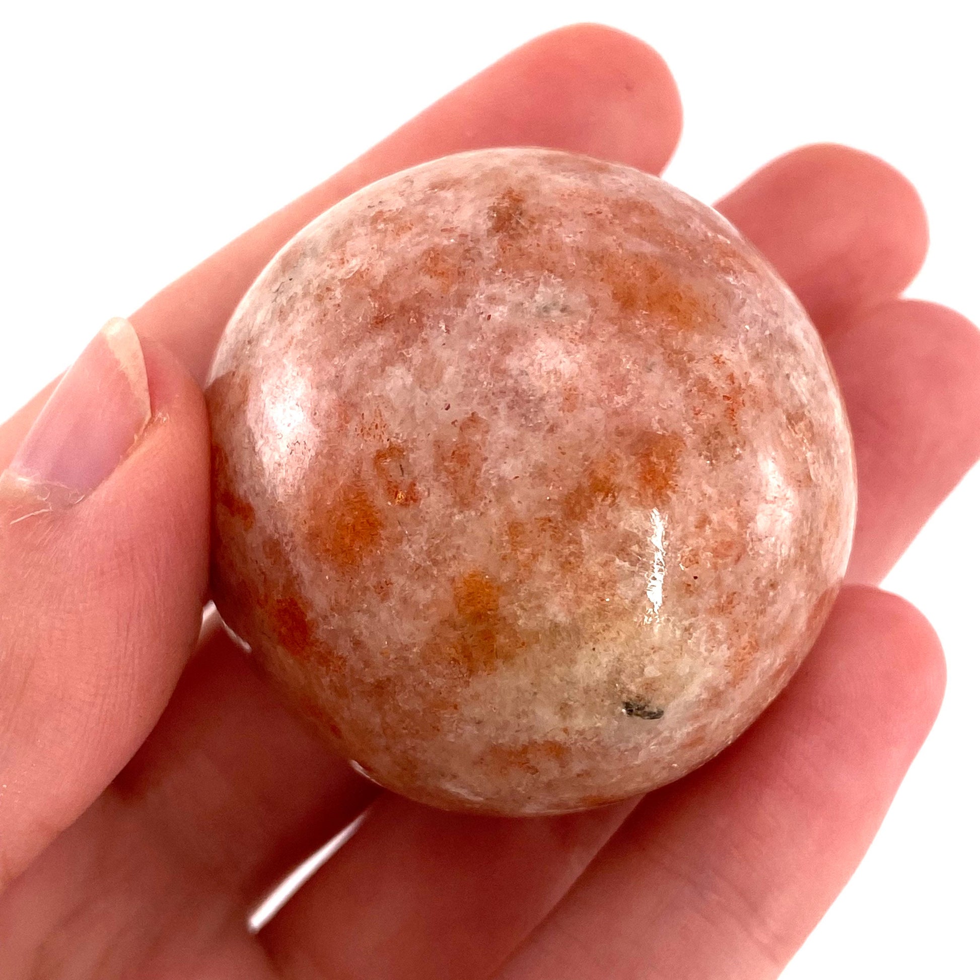 Sunstone Sphere, polished sunstone, sunstone crystal, sunstone ball, crystal ball, crystal sphere