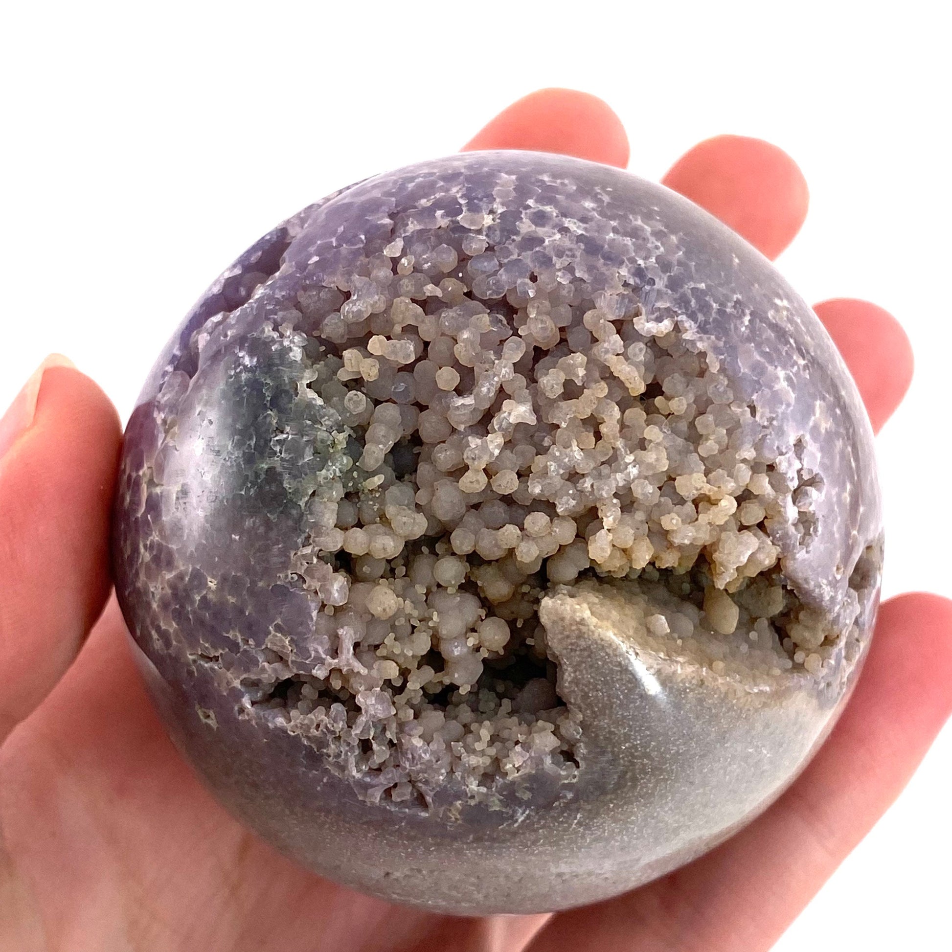 Grape Agate Sphere, purple grape agate, grape agate cluster, grape agate specimen