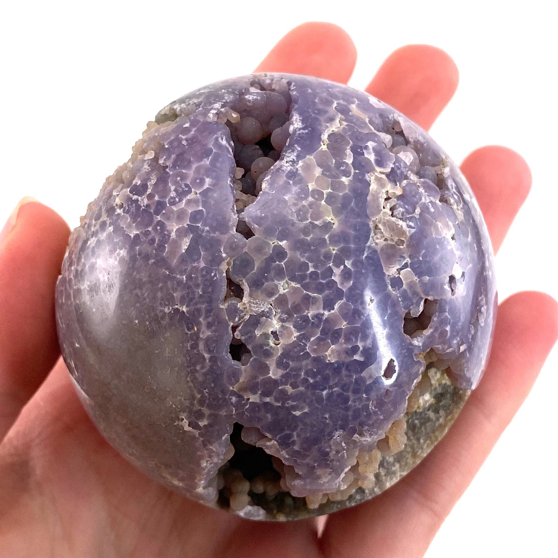 Grape Agate Sphere, purple grape agate, grape agate cluster, grape agate specimen