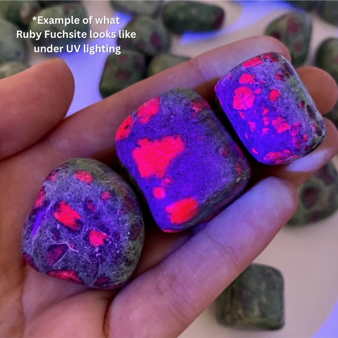 Ruby in Fuchsite Sphere (UV Reactive) | Ruby fuchsite crystal ball, polished ruby , crystal ball, crystal sphere