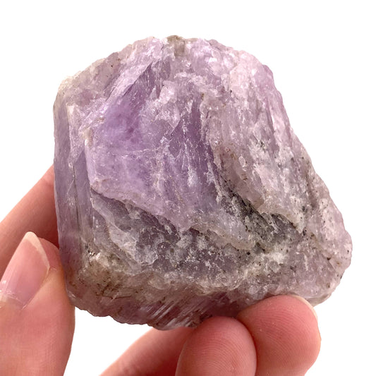 Gemmy Lavender Kunzite (Pakistan), pink kunzite specimen, spodumene, kunzite crystal, raw kunzite, mineral specimen
