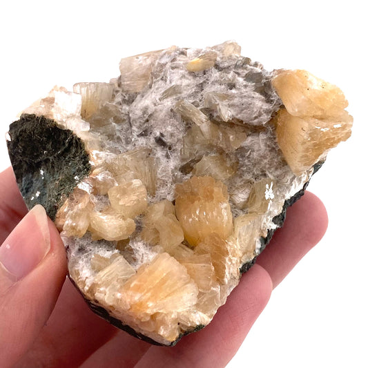 Stilbite (India) | peach stilbite, stilbite specimen, mineral specimen