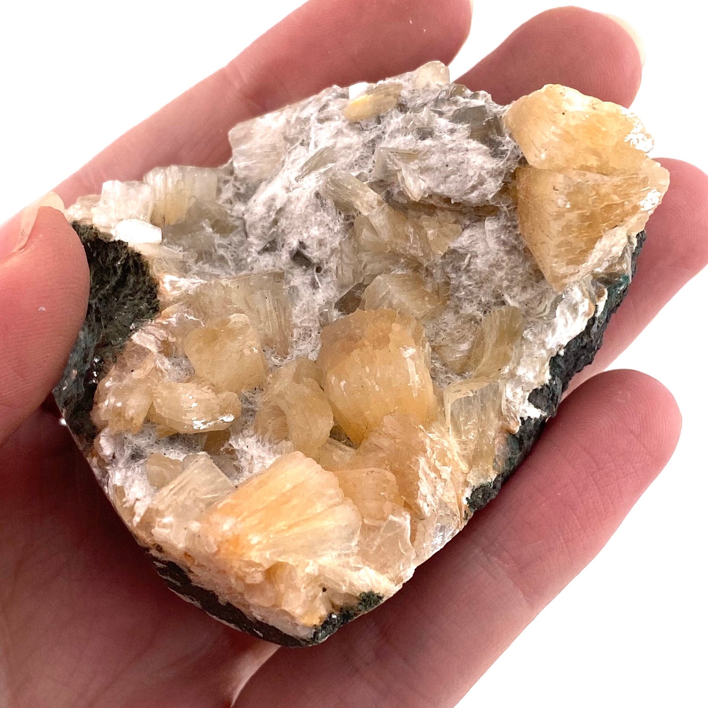 Stilbite (India) | peach stilbite, stilbite specimen, mineral specimen