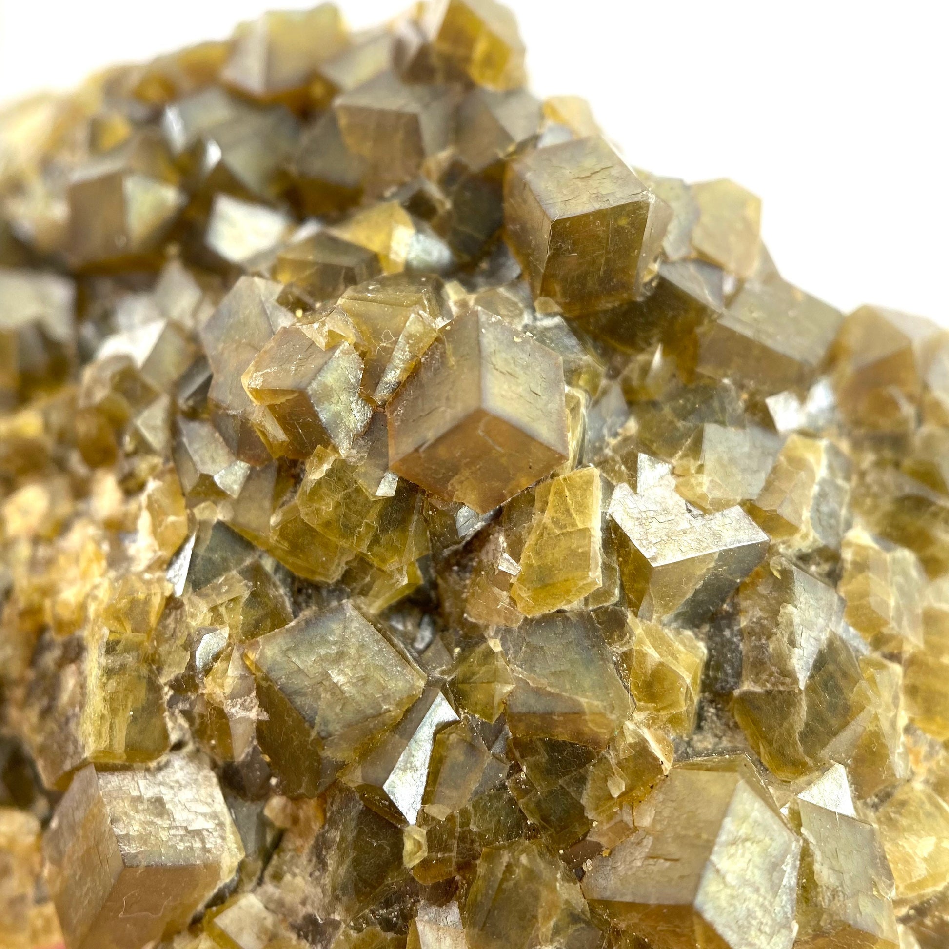 Andradite Garnet (Arizona, USA) | green garnet, raw garnet crystal, andradite garnet crystal, raw green garnet