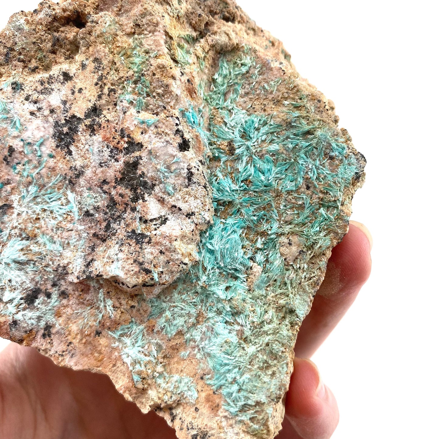 Aurichalcite Specimen (Arizona) | Aurichalcite crystal, aurichalcite cluster