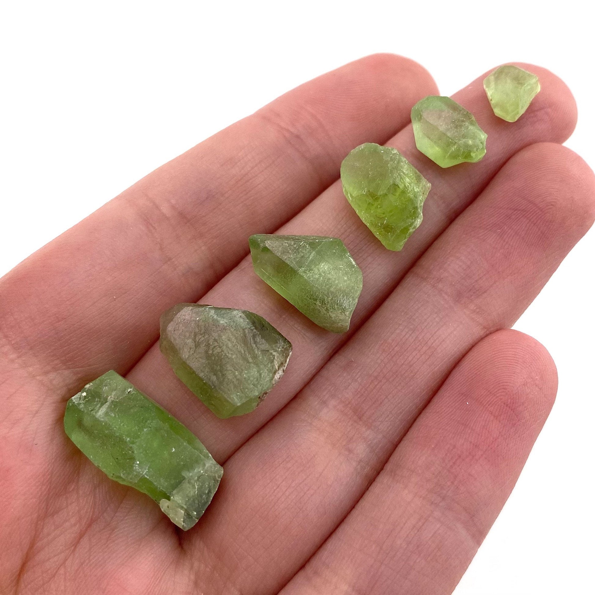 ONE Terminated Peridot Crystal (Pakistan) | Forsterite var. Peridot, raw peridot, natural peridot, peridot crystal, august birthstone