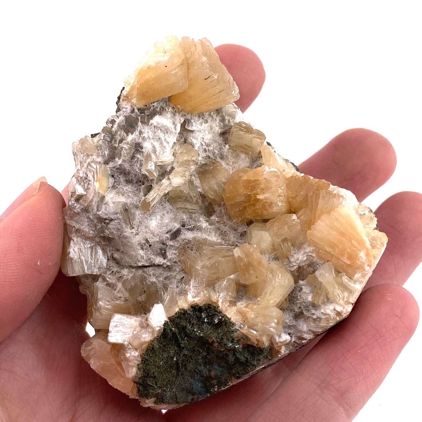 Stilbite (India) | peach stilbite, stilbite specimen, mineral specimen