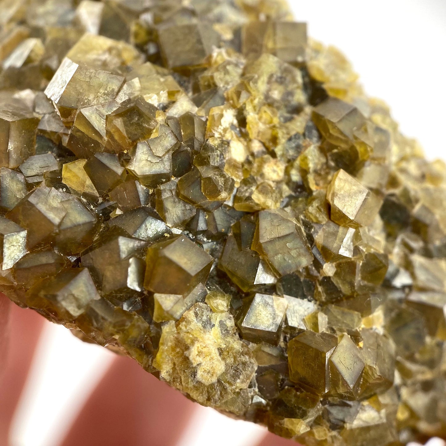 Andradite Garnet (Arizona, USA) | green garnet, raw garnet crystal, andradite garnet crystal, raw green garnet