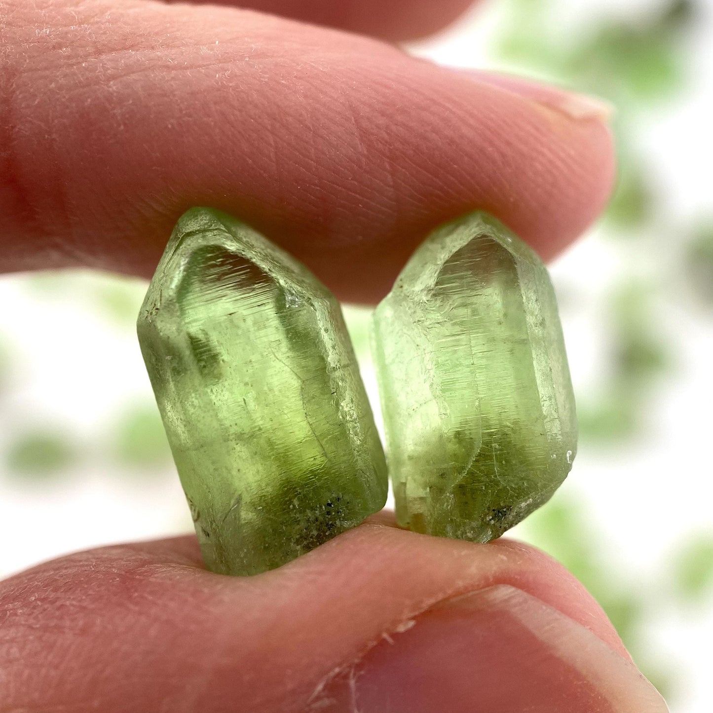 ONE Terminated Peridot Crystal (Pakistan) | Forsterite var. Peridot, raw peridot, natural peridot, peridot crystal, august birthstone