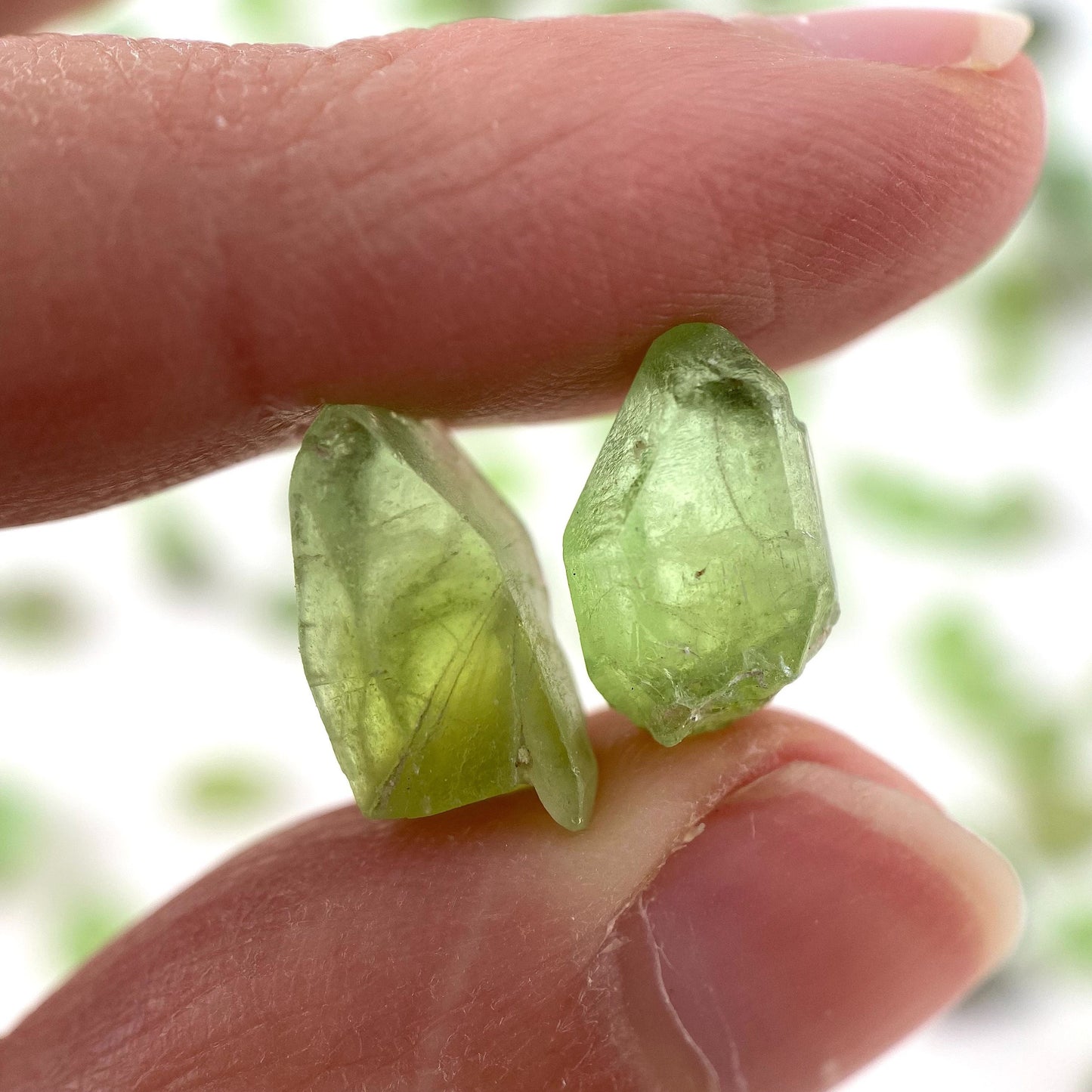 ONE Terminated Peridot Crystal (Pakistan) | Forsterite var. Peridot, raw peridot, natural peridot, peridot crystal, august birthstone
