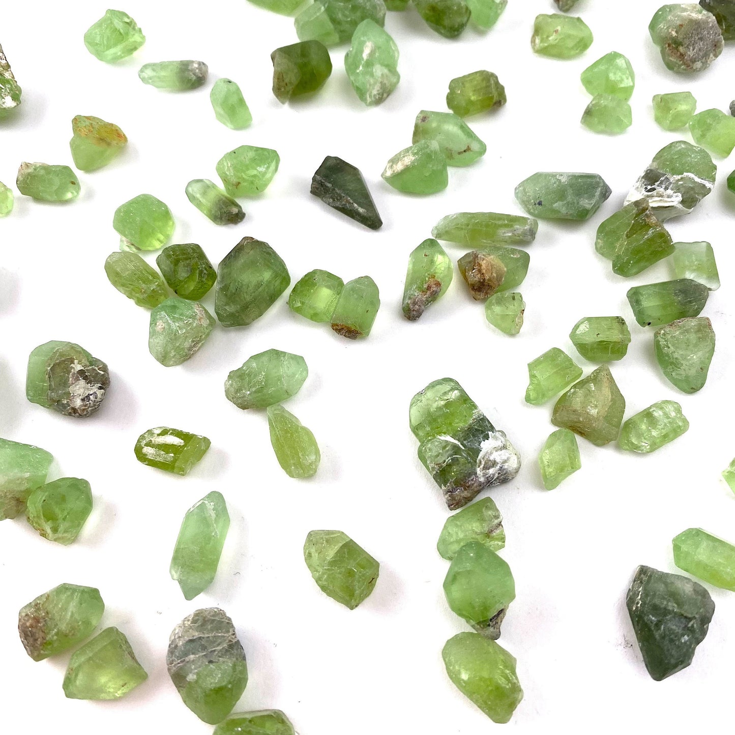 ONE Terminated Peridot Crystal (Pakistan) | Forsterite var. Peridot, raw peridot, natural peridot, peridot crystal, august birthstone